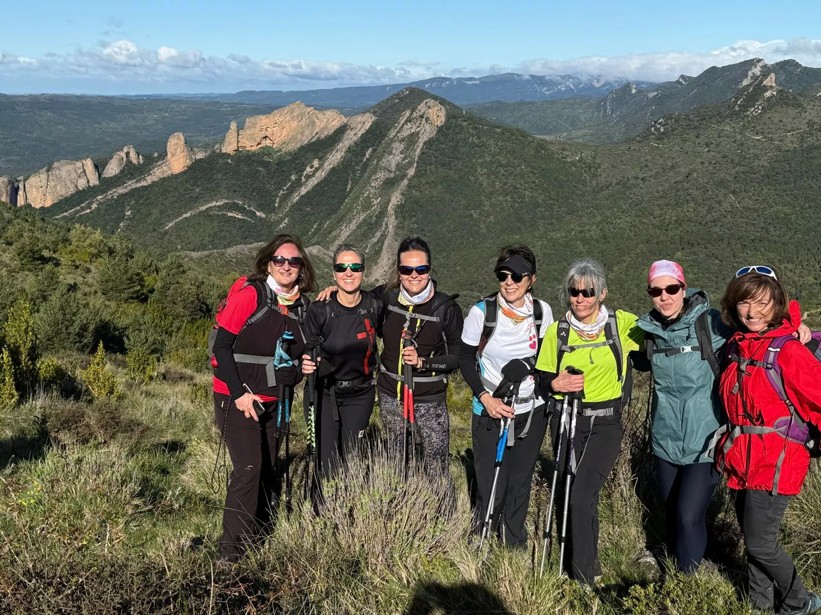  Javieres en Agüero y el Pico Puimaría