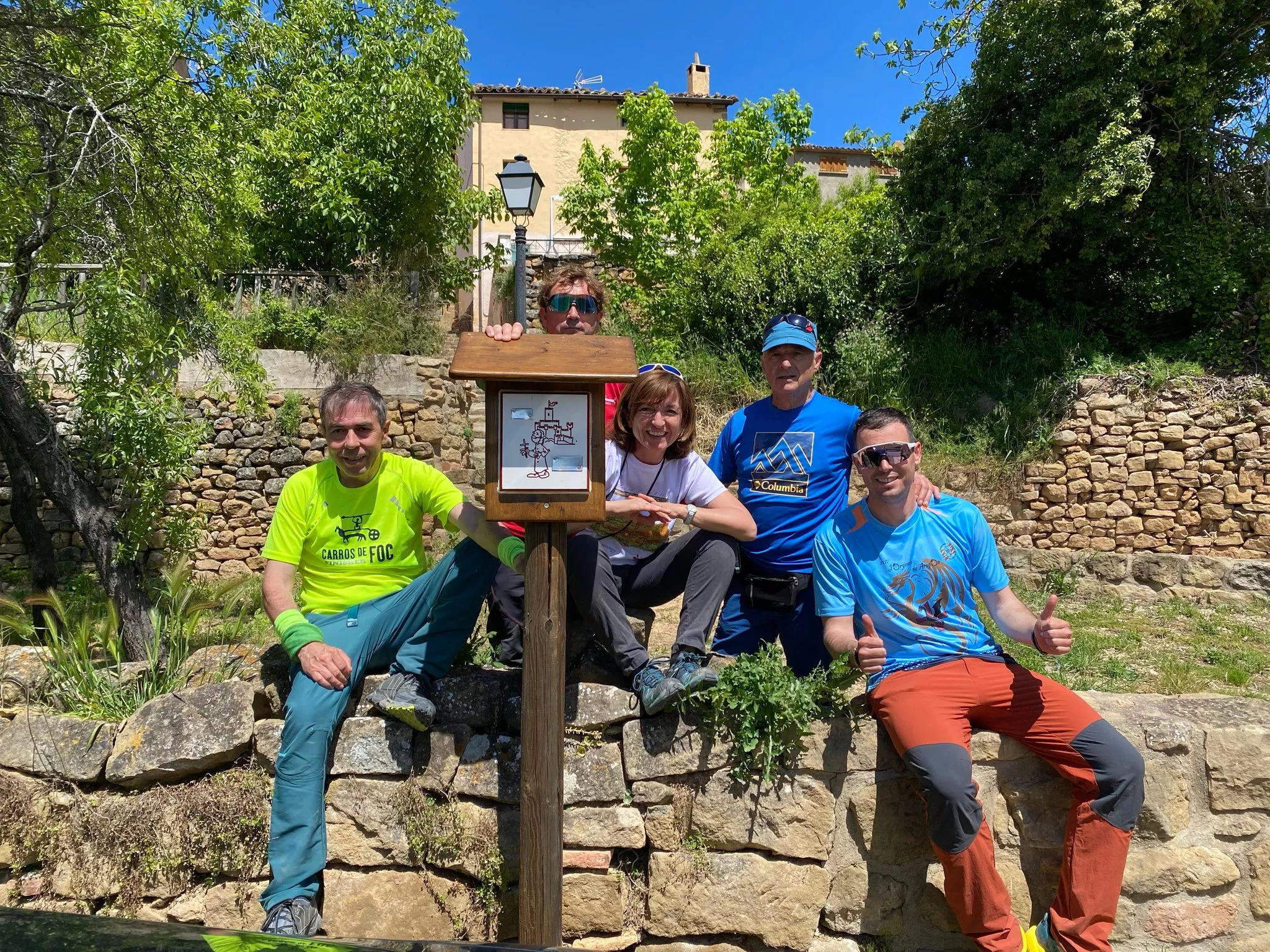  Javieres en Agüero y el Pico Puimaría