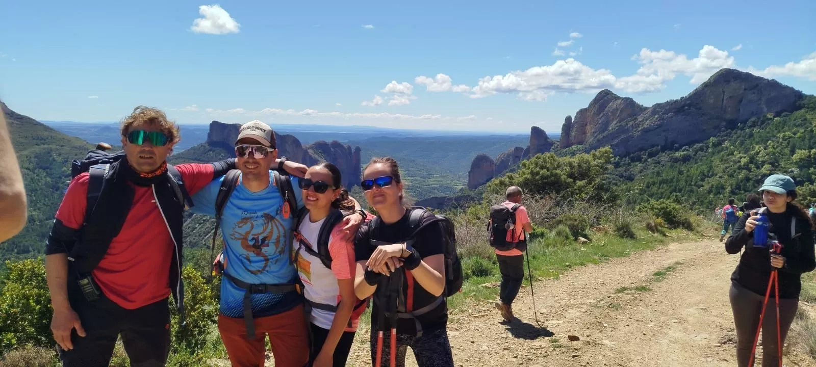  Javieres en Agüero y el Pico Puimaría