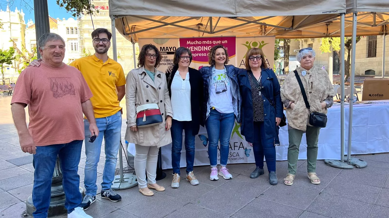 Asafa Huesca vuelve a exigir una unidad médica multidisciplinar en el Día Mundial de la Fibromialgia. Foto Mercedes Manterola Asafa Huesca vuelve a exigir una unidad médica multidisciplinar en el Día Mundial de la Fibromialgia. Foto Mercedes Manterola