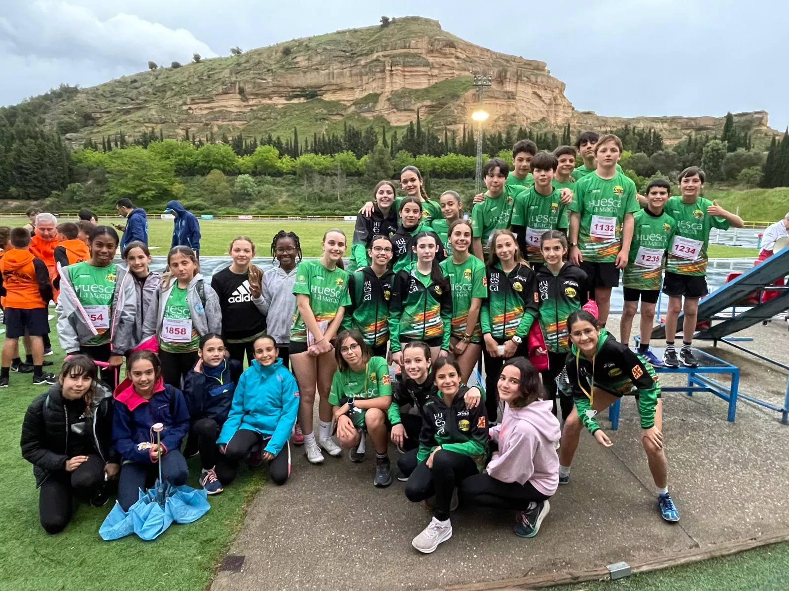 Campeonato Provincial Sub 14. Atletas de Intec-Zoiti