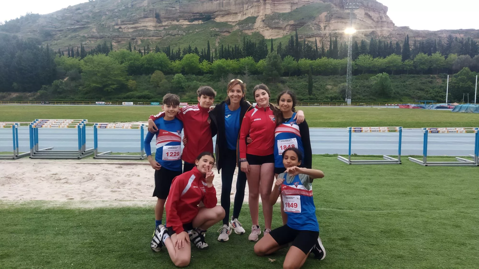 Campeonato Provincial Sub-14. Atletas de GMS