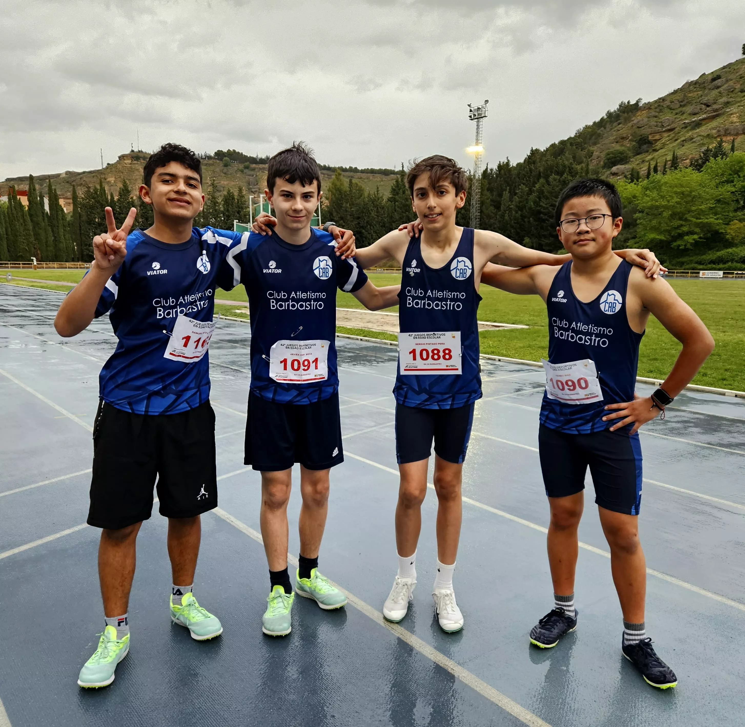 Campeonato Provincial Sub-14. CA Barbastro 