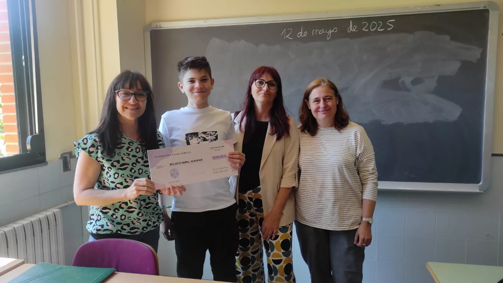 El IES Ramón y Cajal de Huesca viaja a Alfafar.