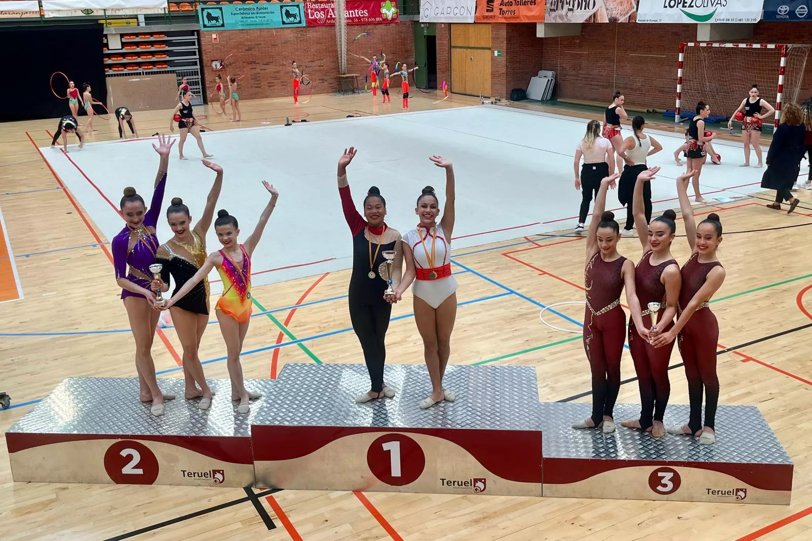 Paula Torres y Shannea Marco, oro