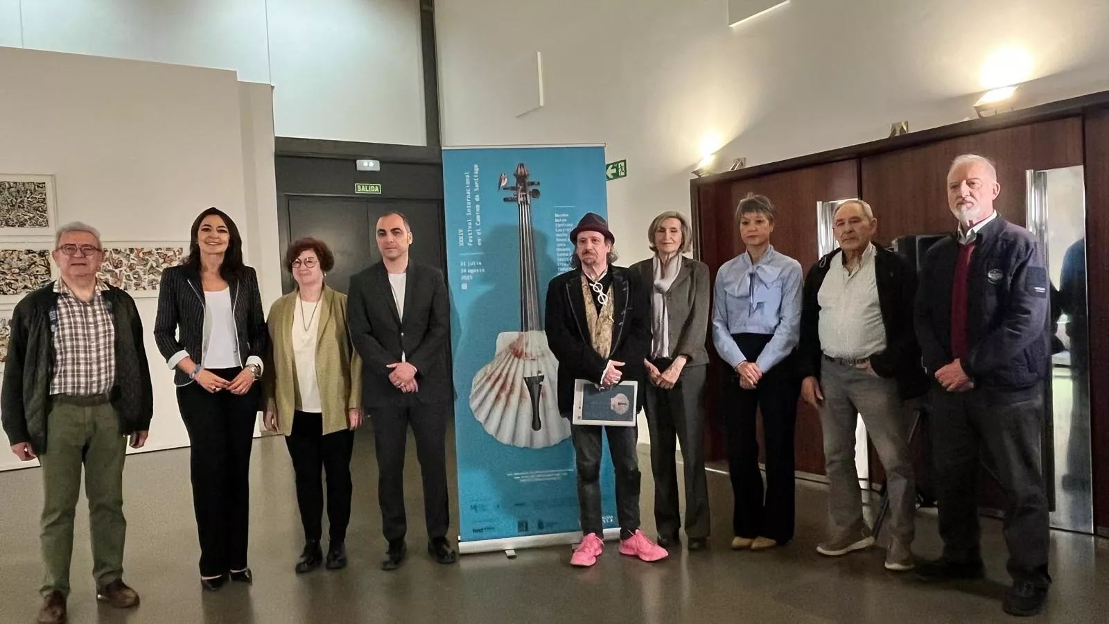 Presentación del Festival Internacional del Camino de Santiago en Huesca. Foto Mercedes Manterola Presentación del Festival Internacional del Camino de Santiago en Huesca. Foto Mercedes Manterola