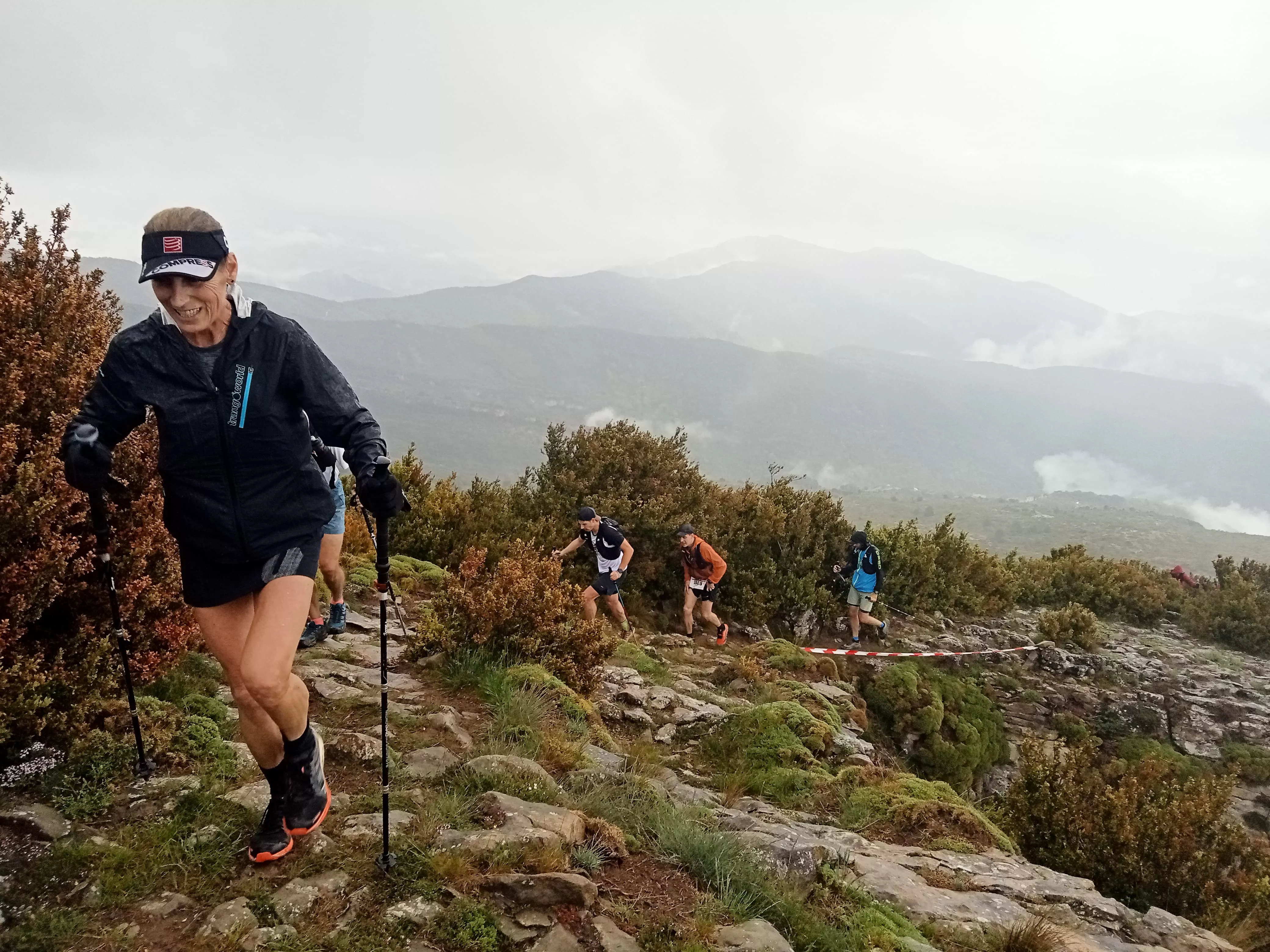 Trail 'O Viento Rondador' en Boltaña. CM Nabaín
