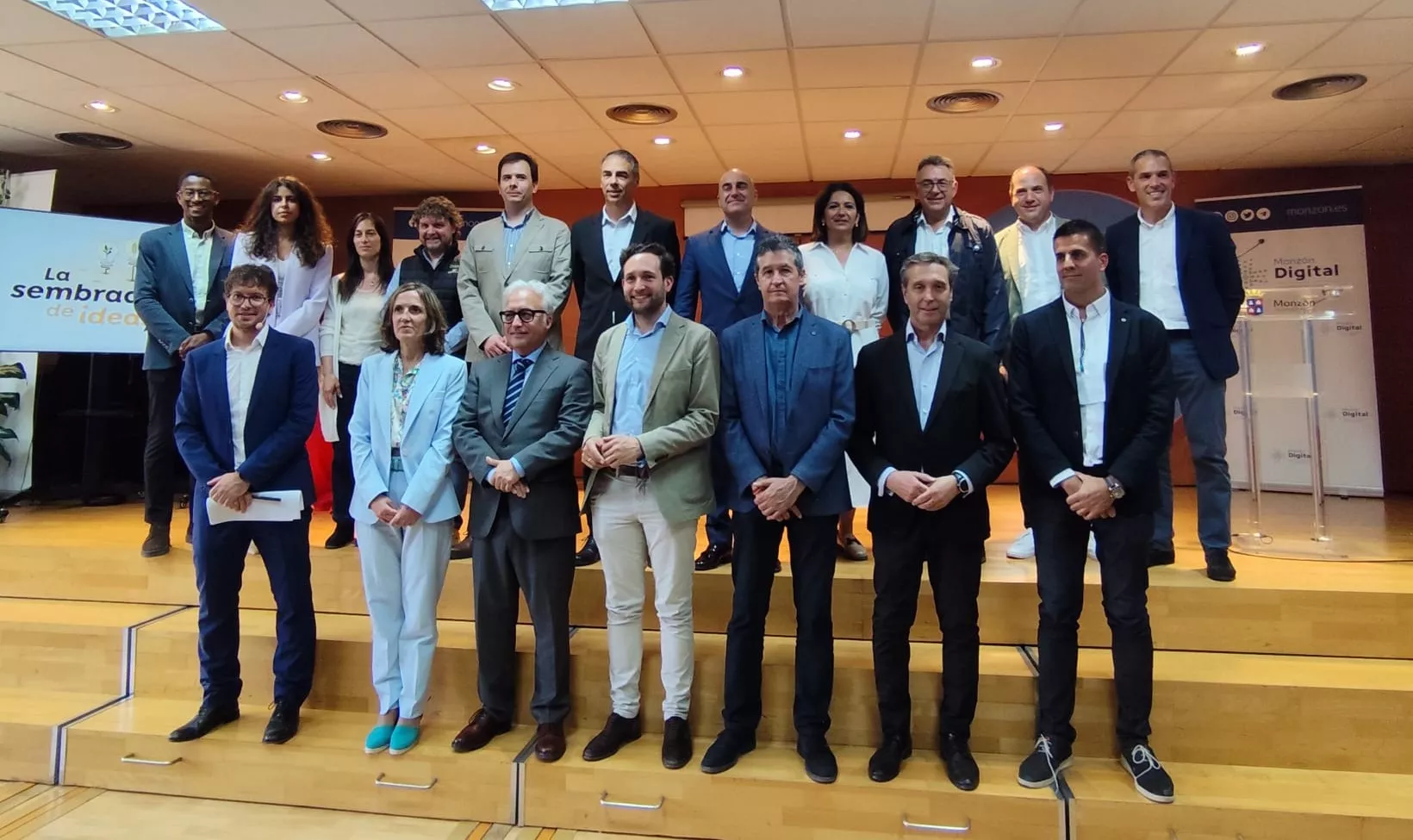 Monzón ha acogido la jornada "Sembradora de ideas" dedicada al porcino.