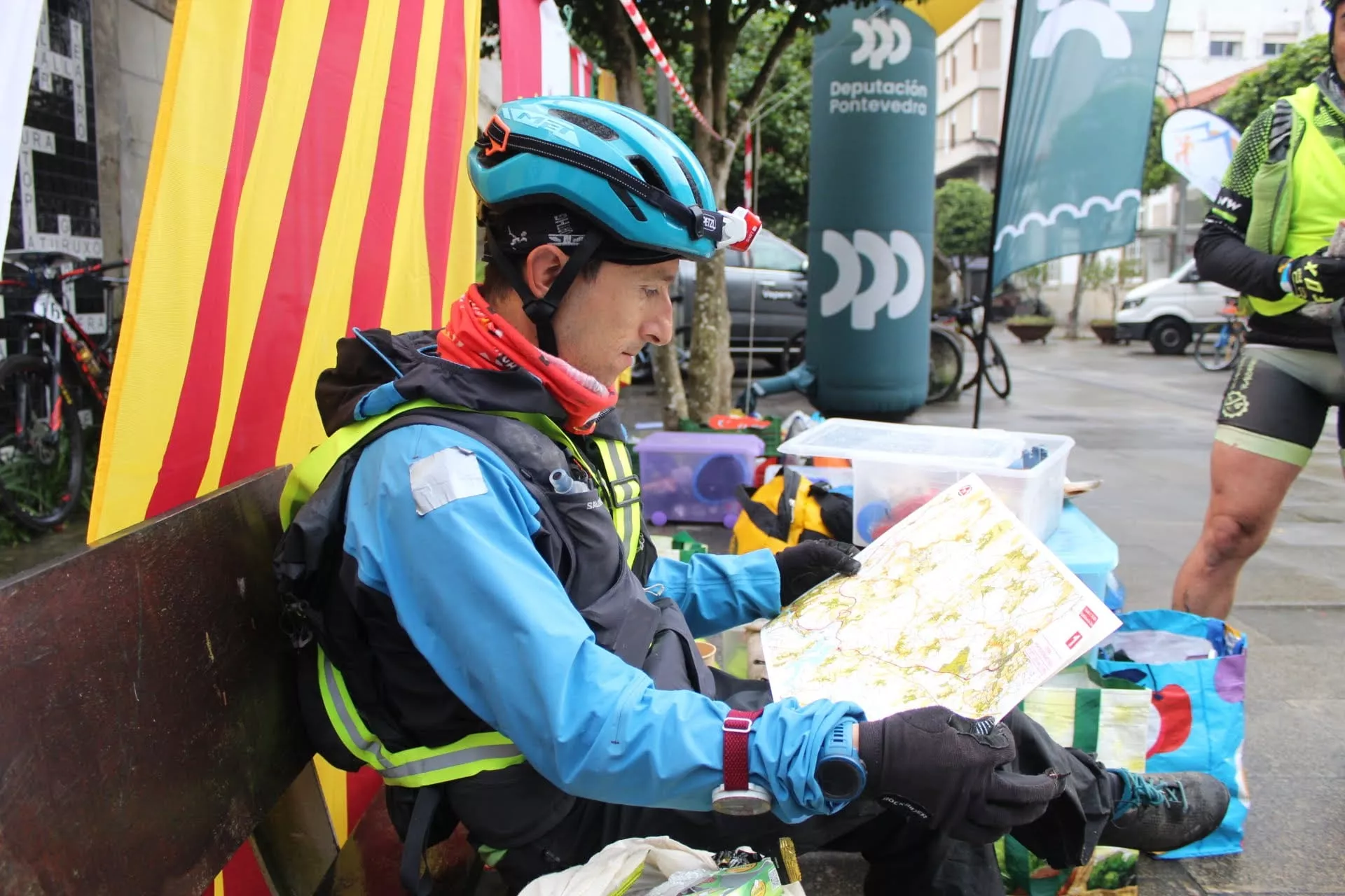 Repasando la estrategia de la última sección de BTT tras 20h de carrera.