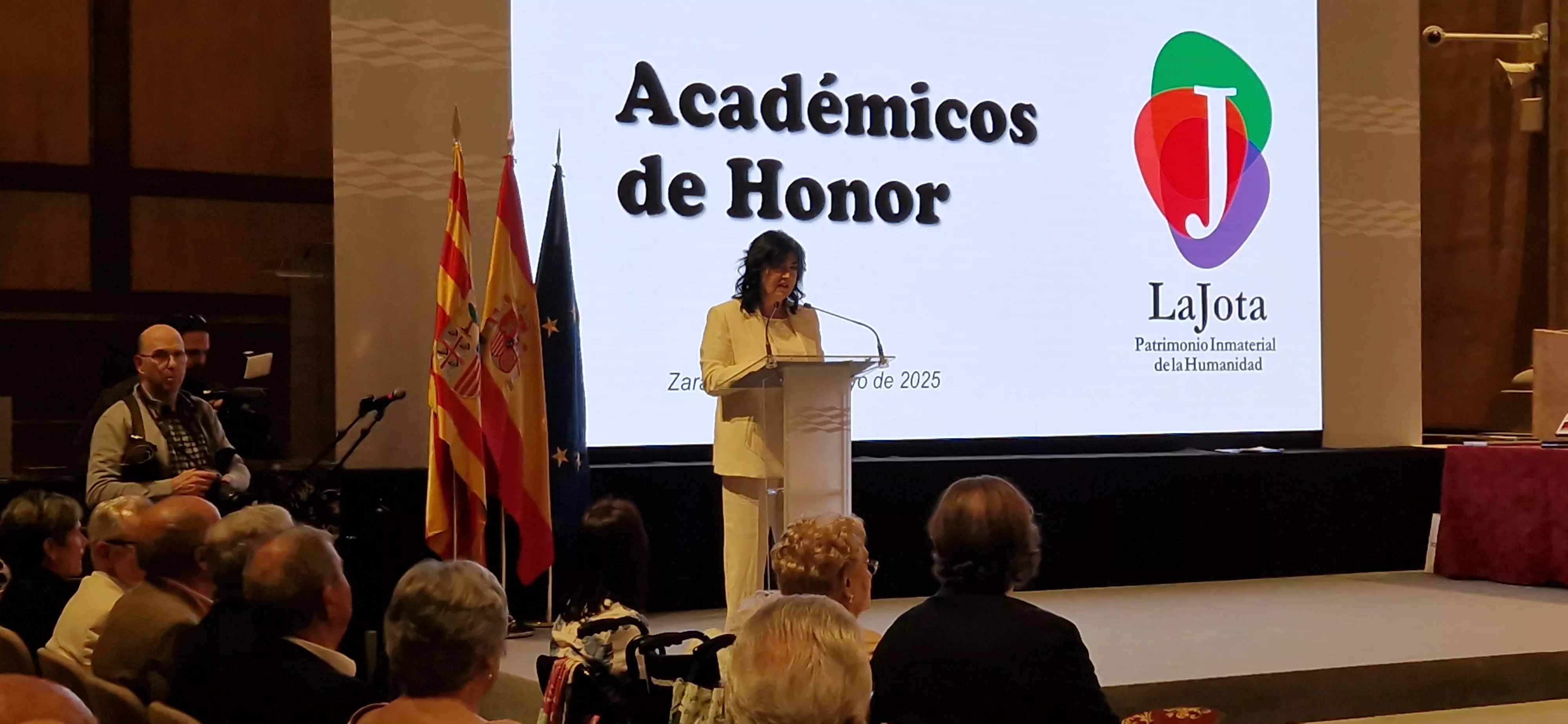 Académicos de Honor de la Jota Aragonesa. Foto Myriam Martínez