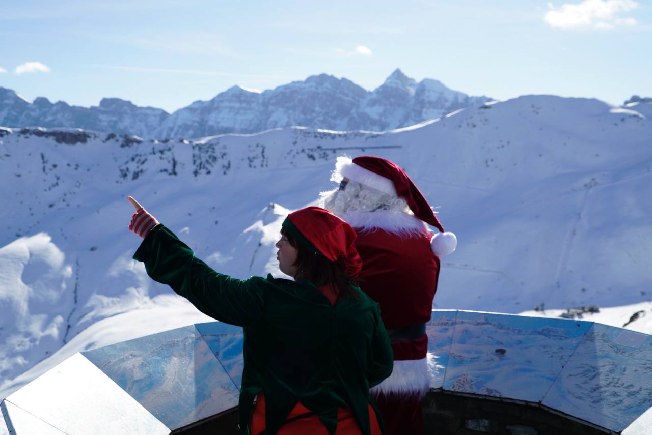 Papá Noel en Formigal.