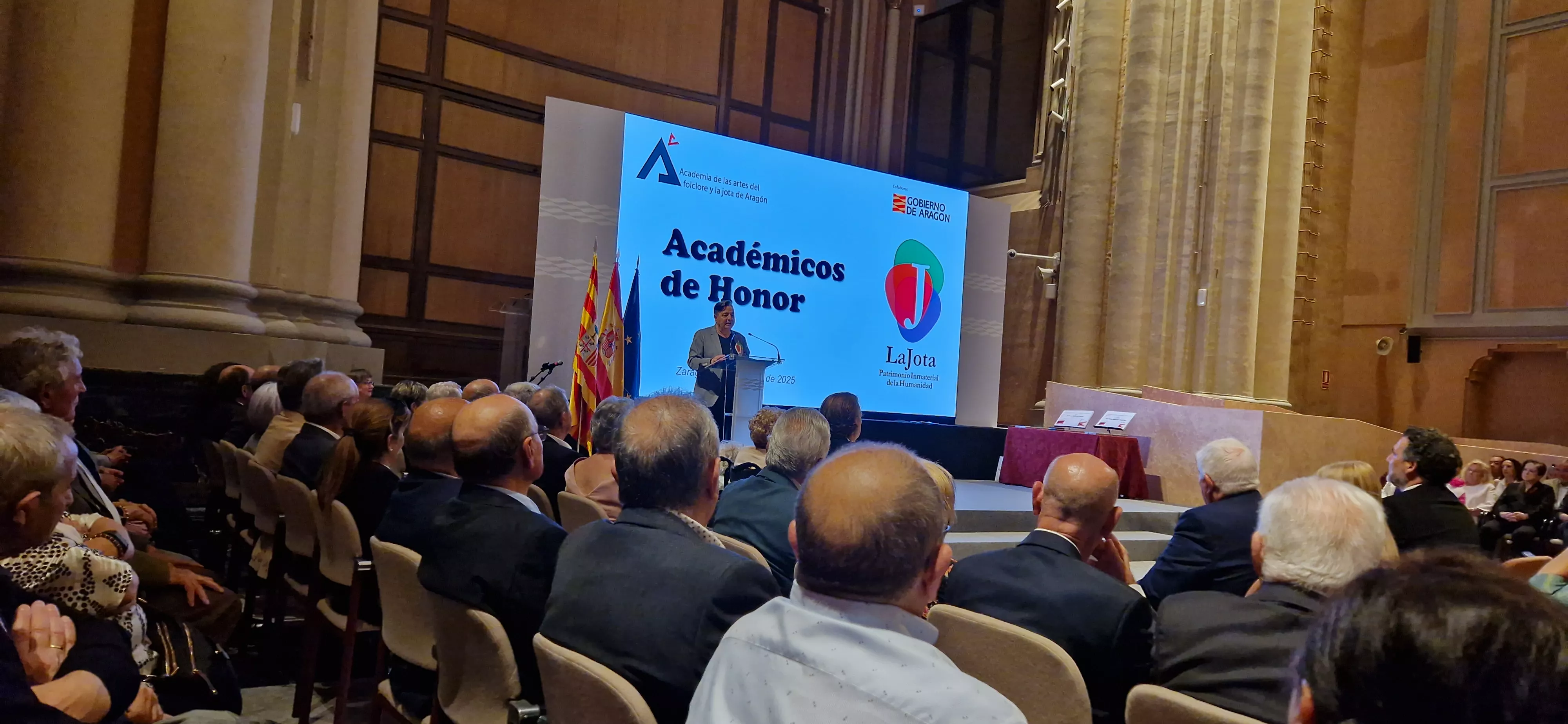 Académicos de Honor de la Jota Aragonesa. Foto Myriam Martínez