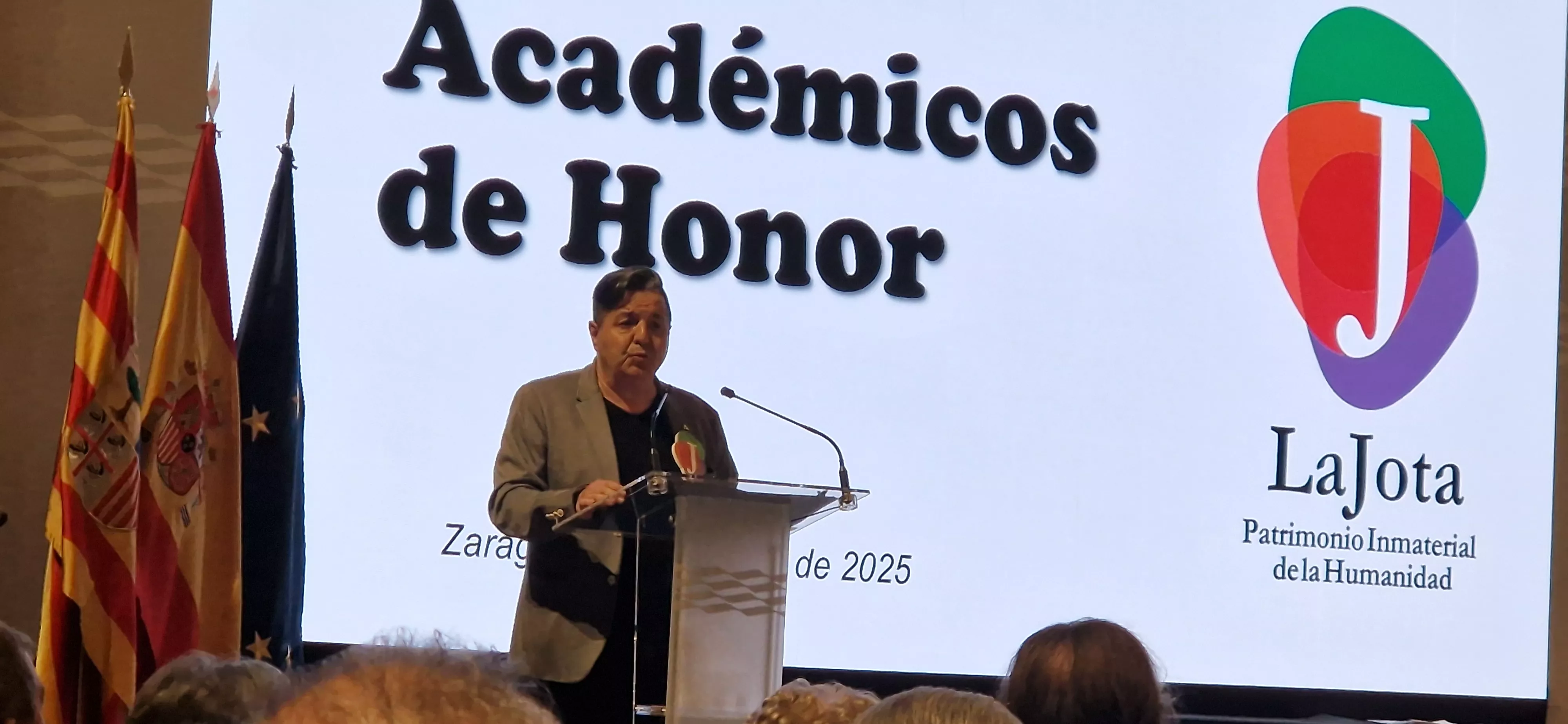 Académicos de Honor de la Jota Aragonesa. Foto Myriam Martínez