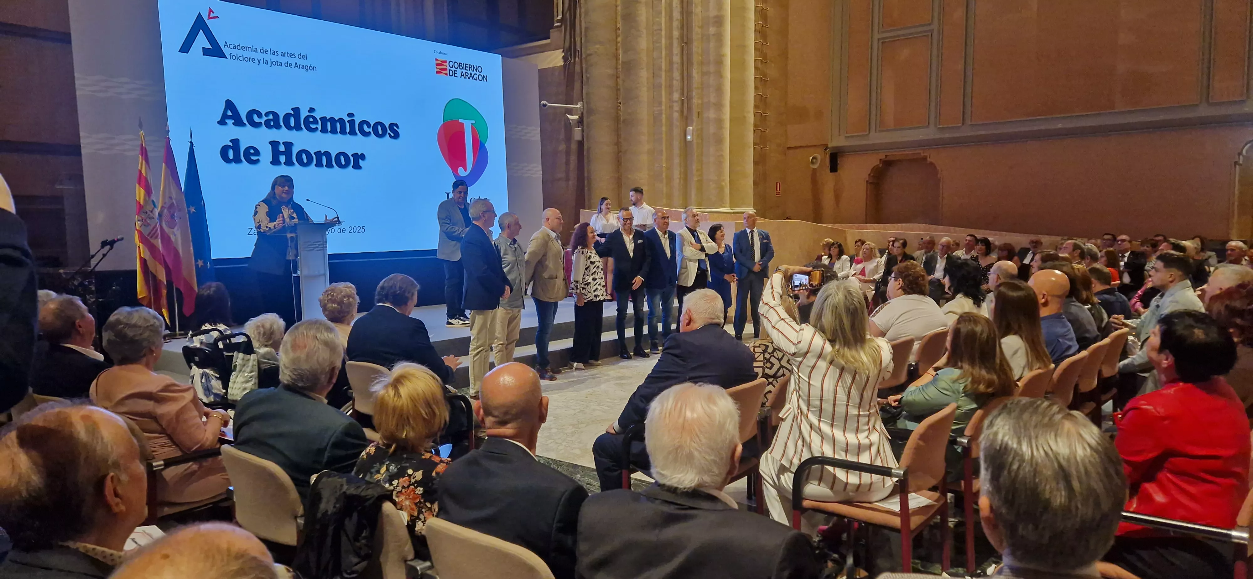 Académicos de Honor de la Jota Aragonesa. Foto Myriam Martínez