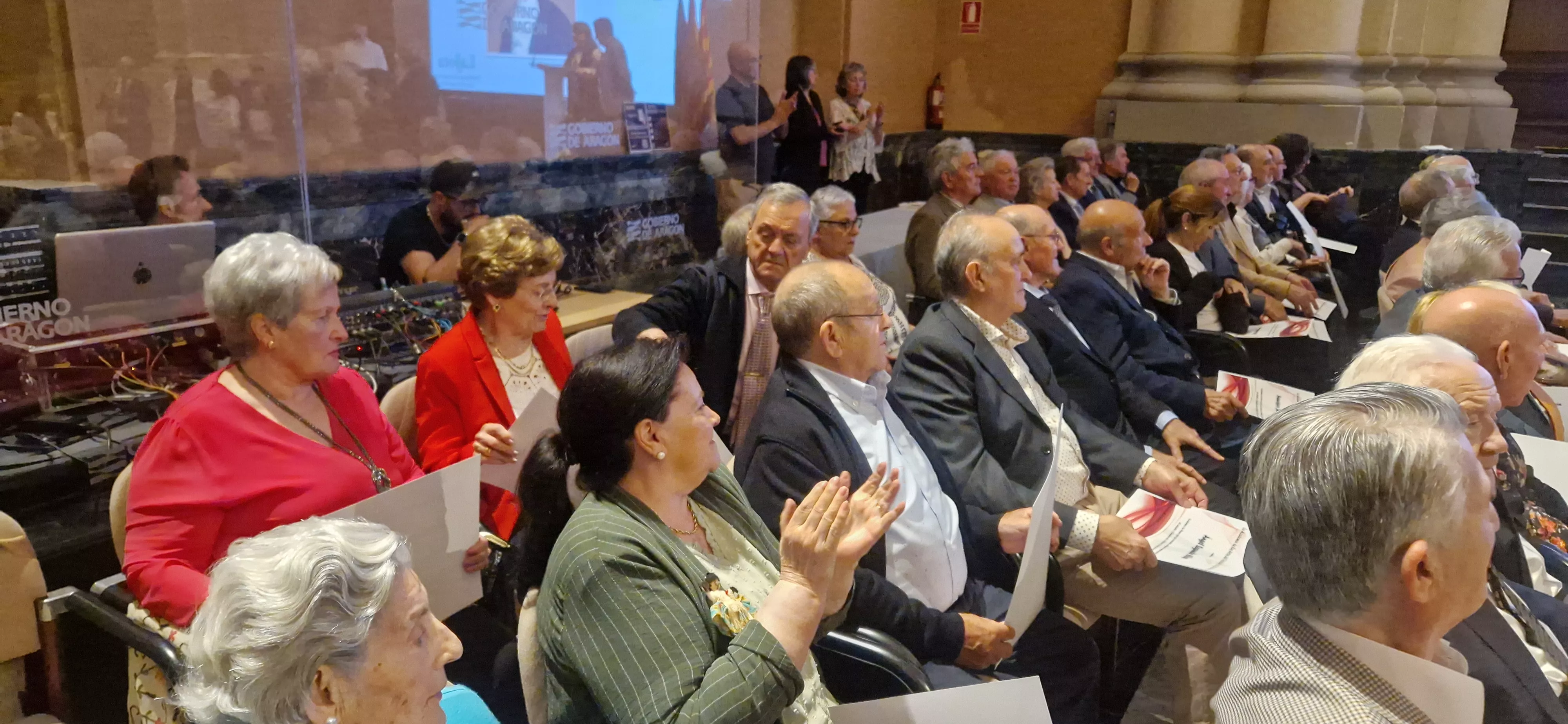 Académicos de Honor de la Jota Aragonesa. Foto Myriam Martínez