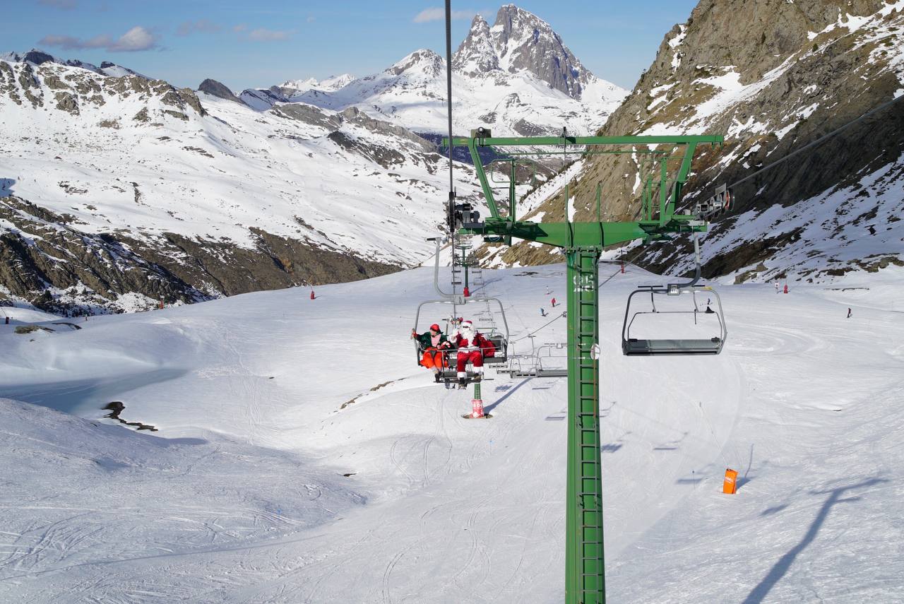 Papá Noel en Formigal.