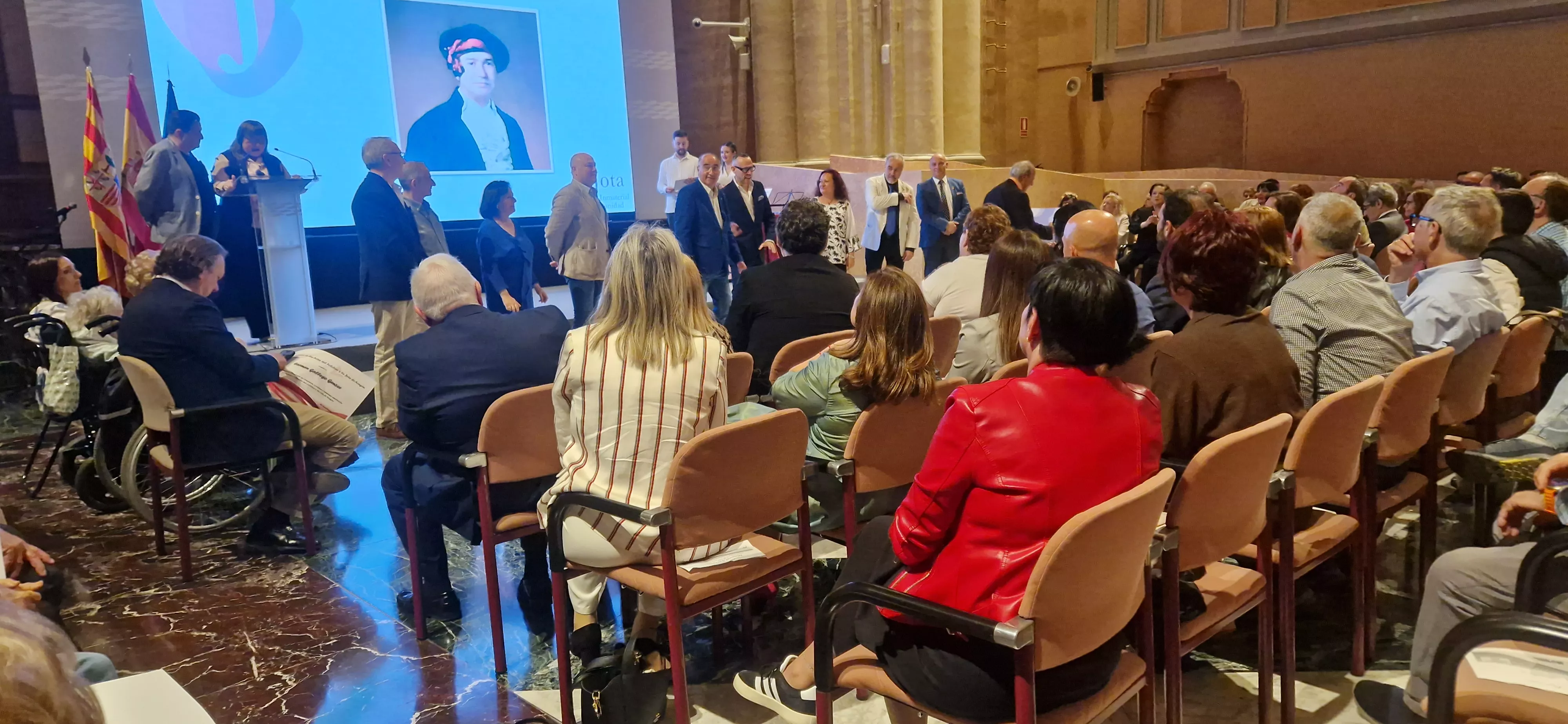 Académicos de Honor de la Jota Aragonesa. Foto Myriam Martínez