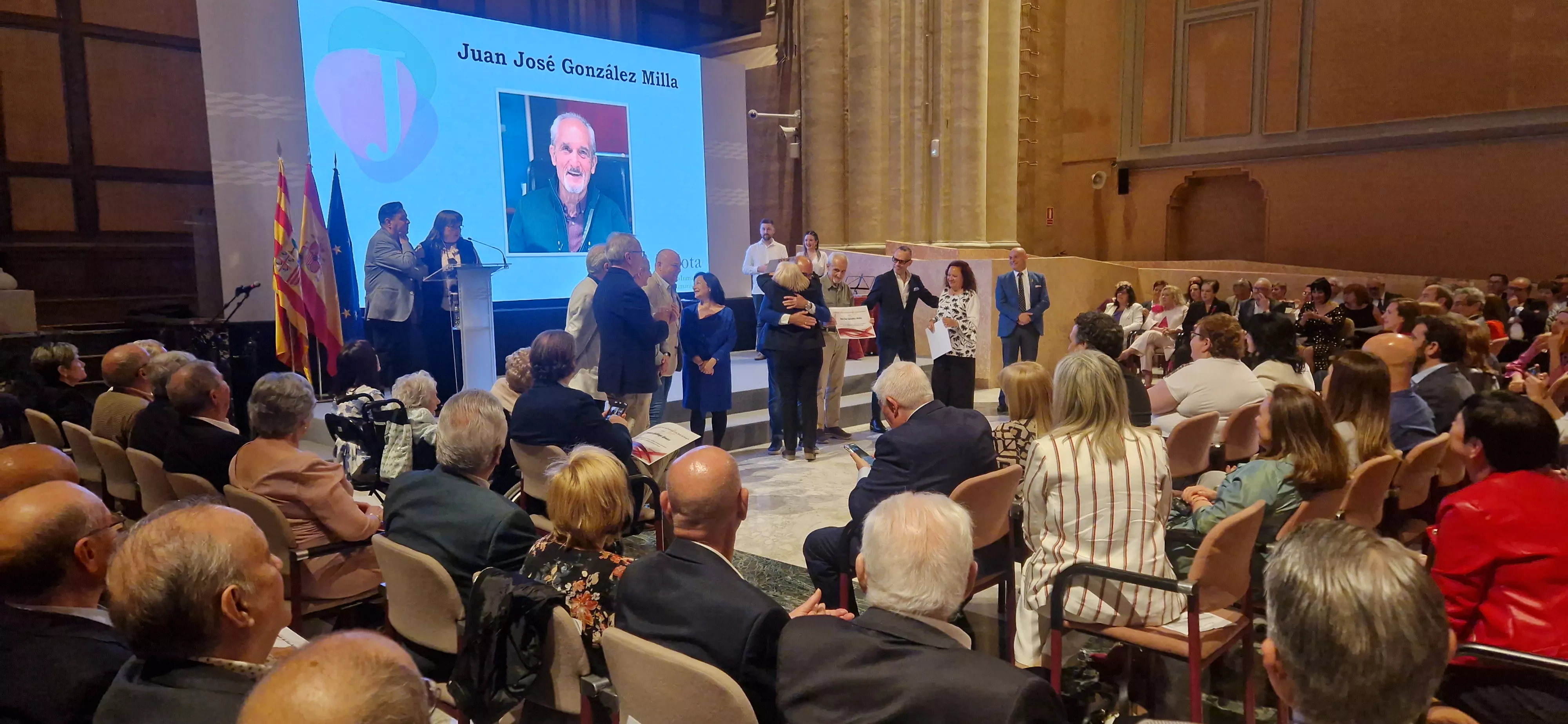 Académicos de Honor de la Jota Aragonesa. Foto Myriam Martínez