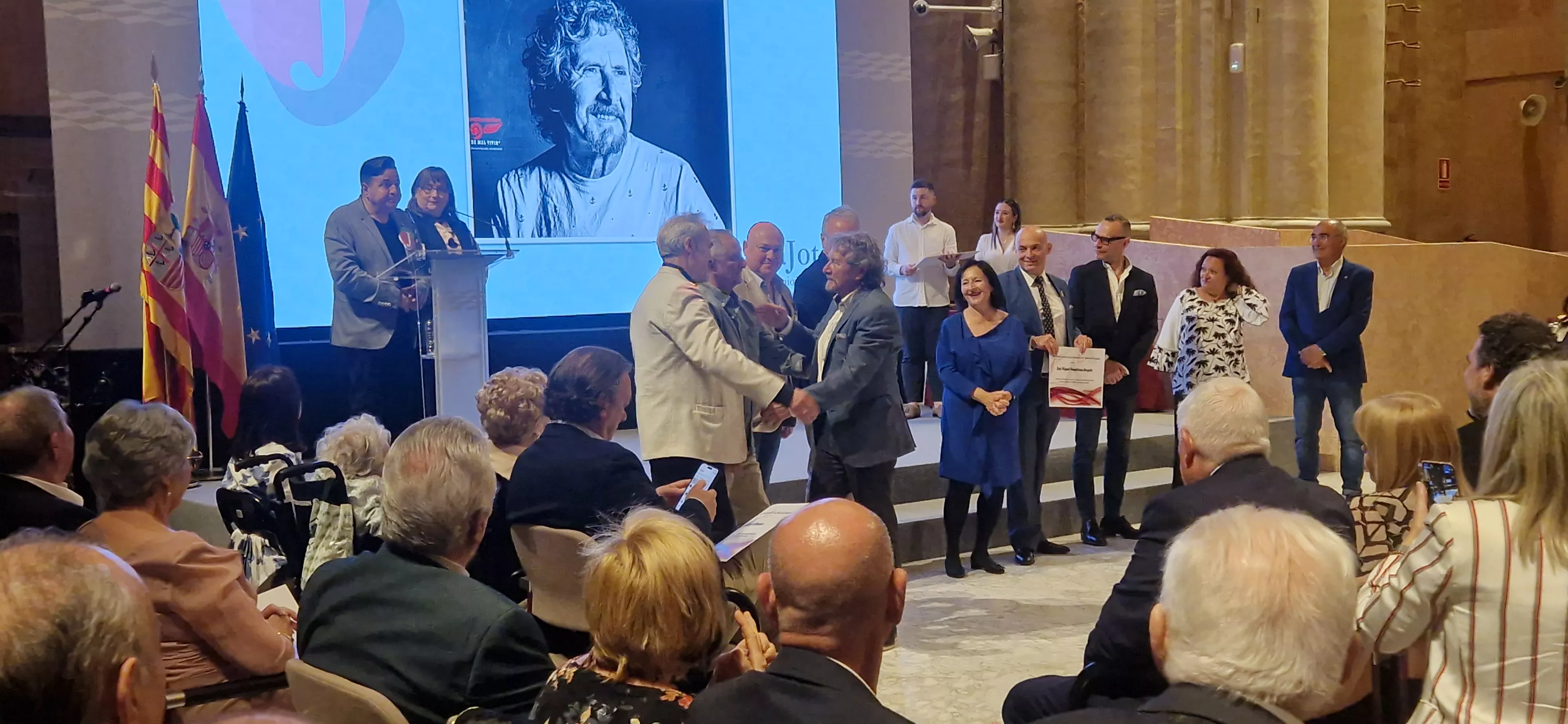 Académicos de Honor de la Jota Aragonesa. Foto Myriam Martínez