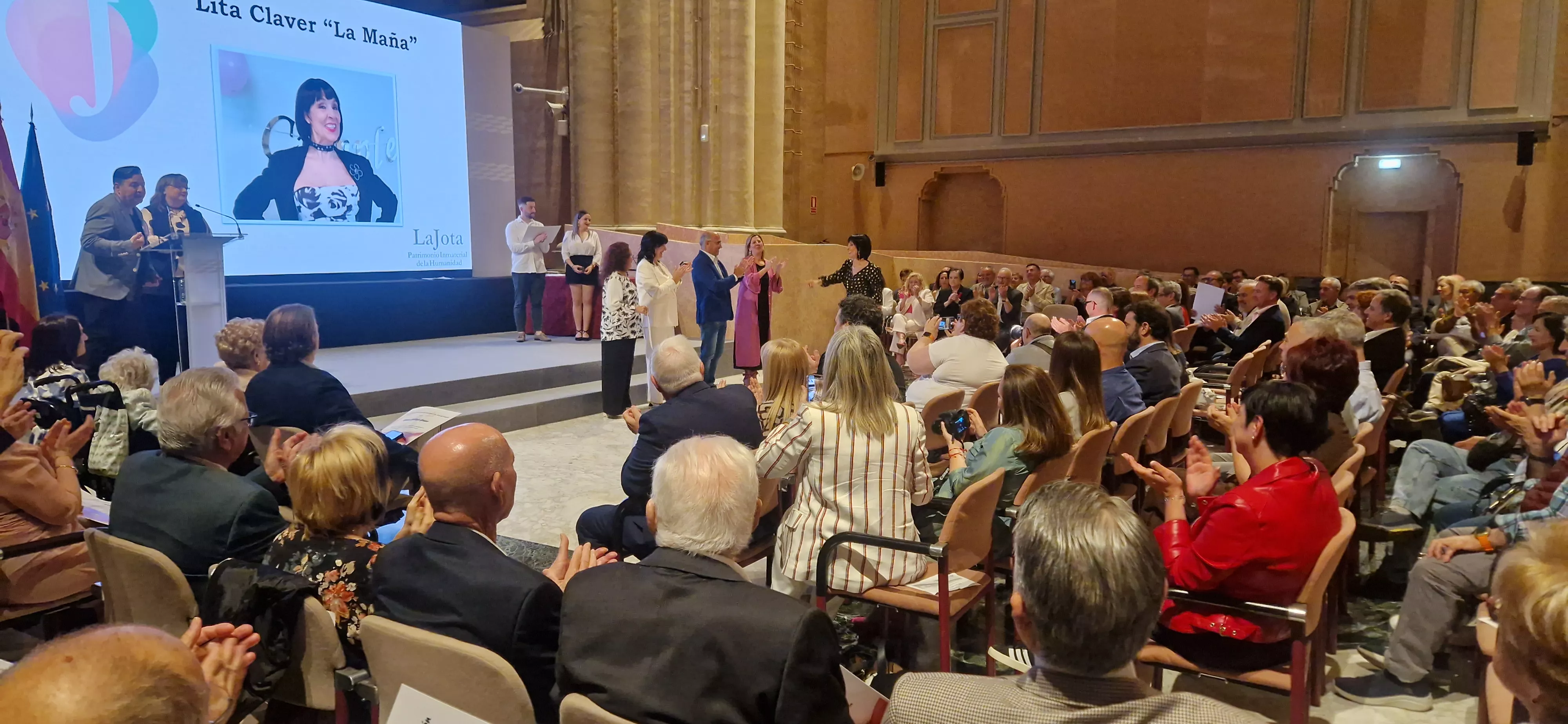 Académicos de Honor de la Jota Aragonesa. Foto Myriam Martínez