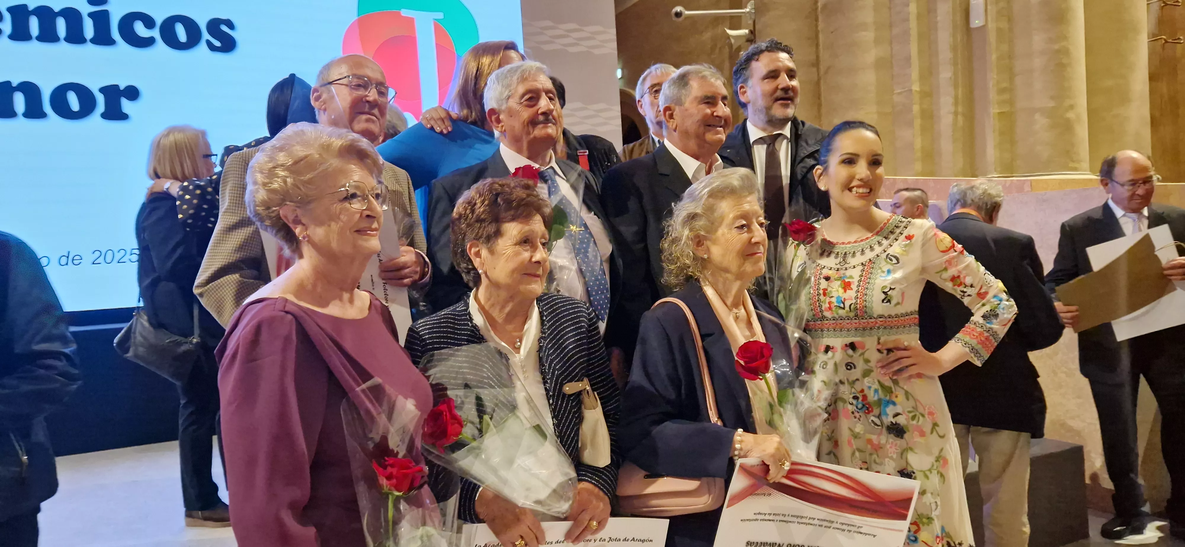 Académicos de Honor de la Jota Aragonesa. Foto Myriam Martínez