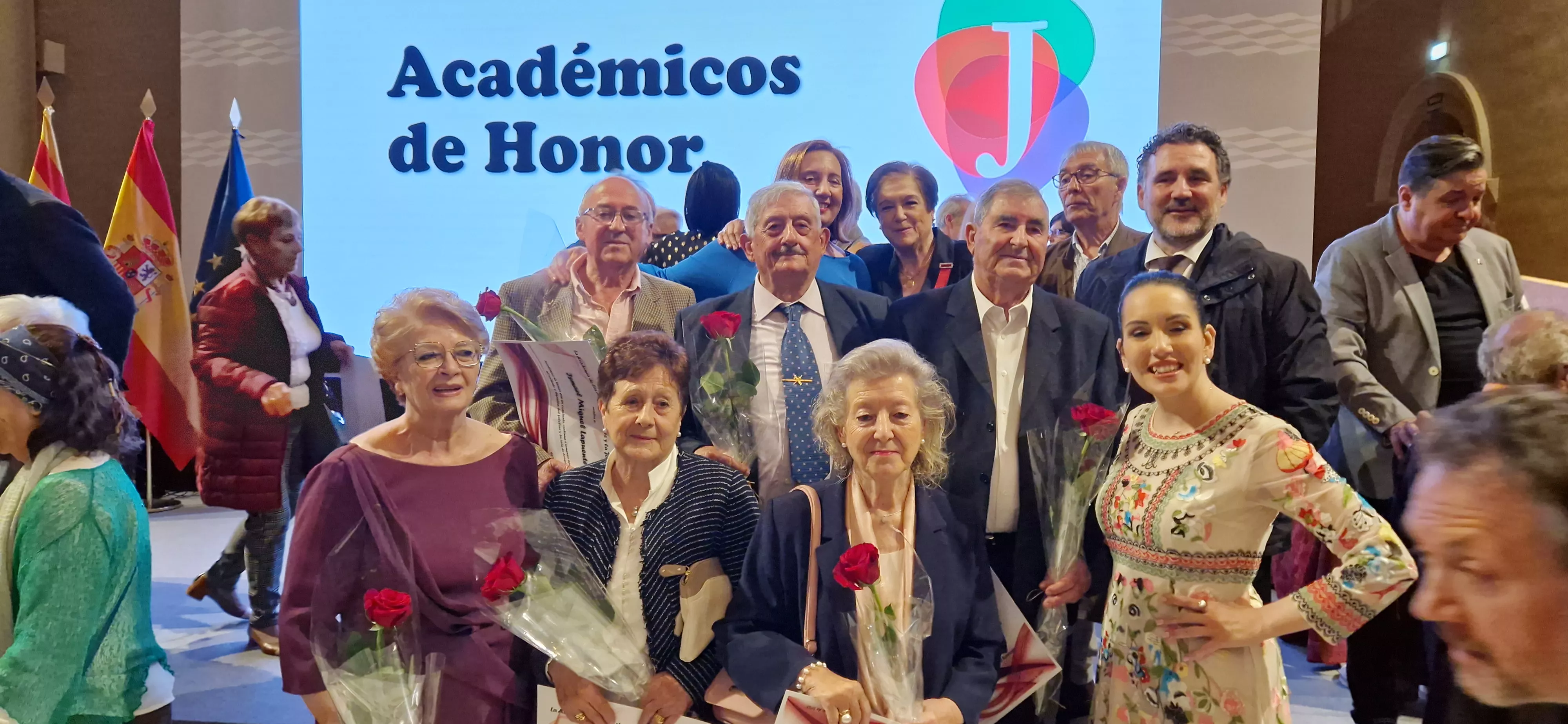 Académicos de Honor de la Jota Aragonesa. Foto Myriam Martínez