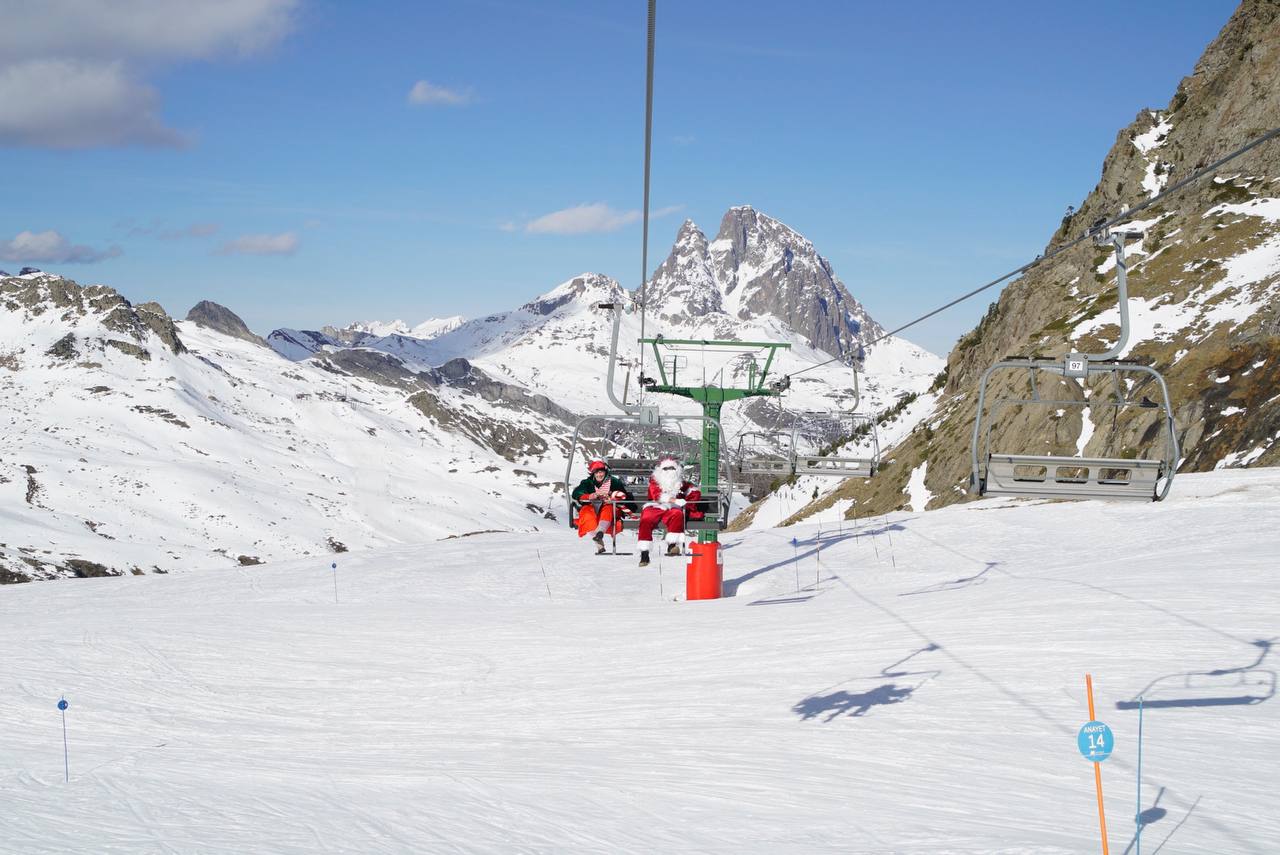 Papá Noel en Formigal.