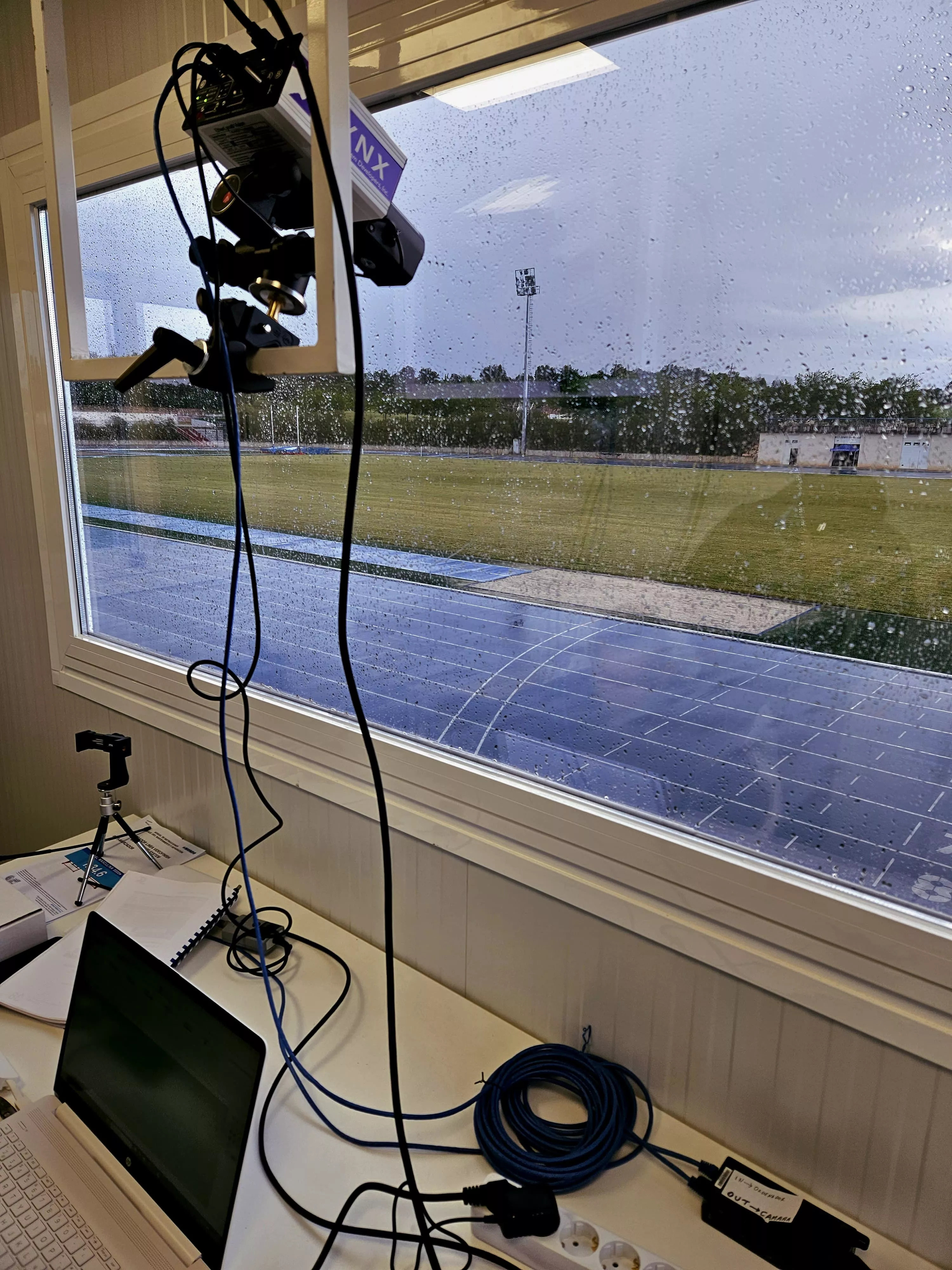 La videofinish de las pistas de Barbastro entra en servicio.