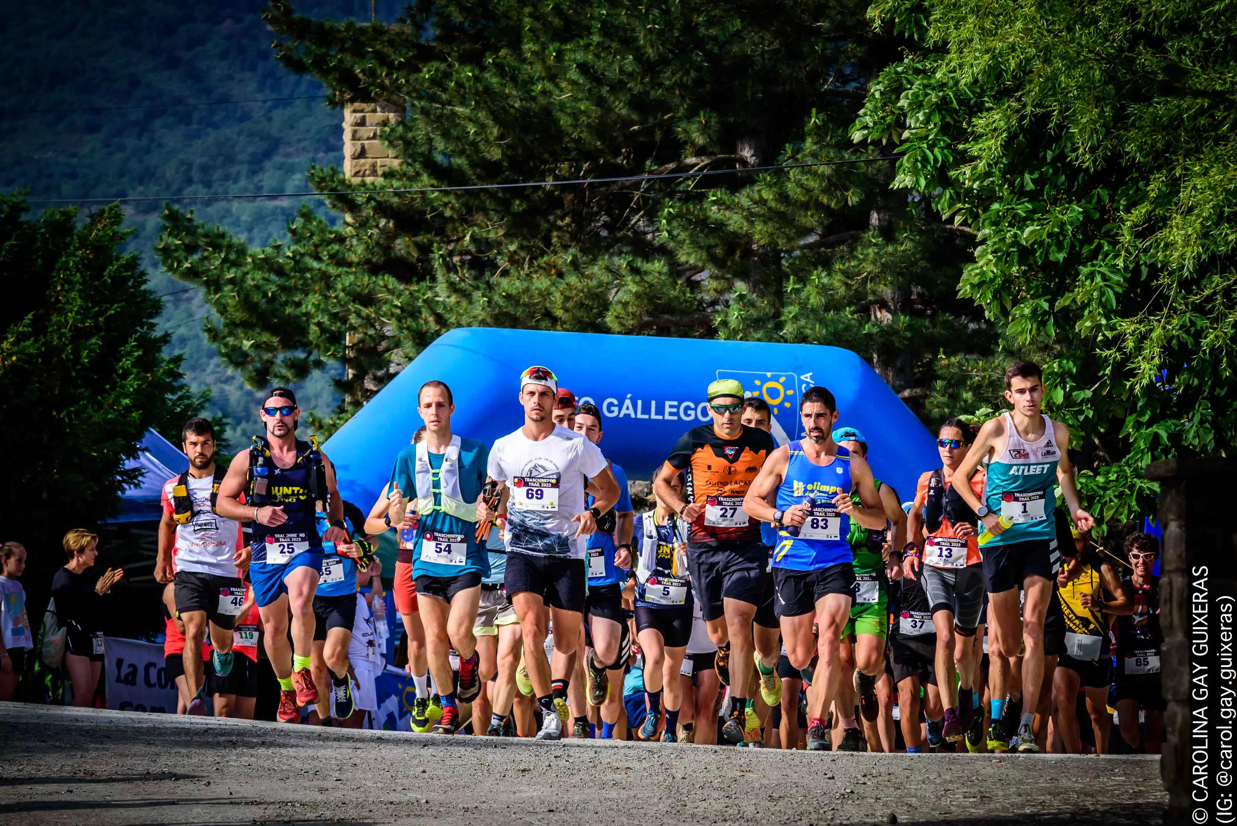 Salida de la prueba en la pasada edición