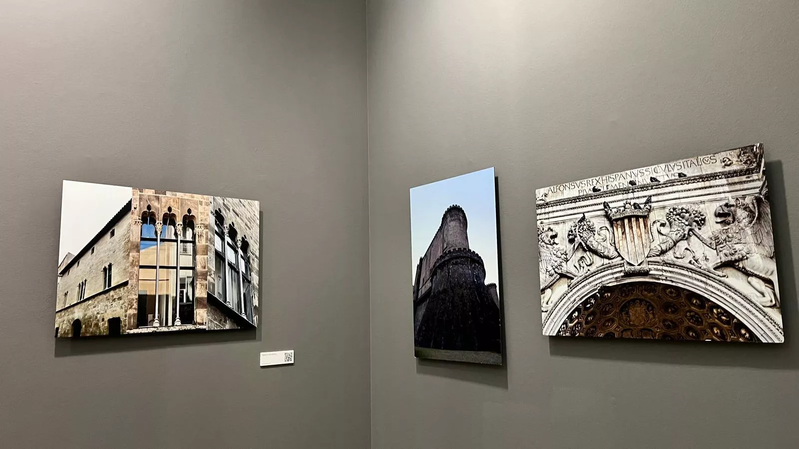 Inauguración en el Museo de Huesca de la exposición “El arte de la arquitectura gótica en la Corona de Aragón”. Foto Mercedes Manterola