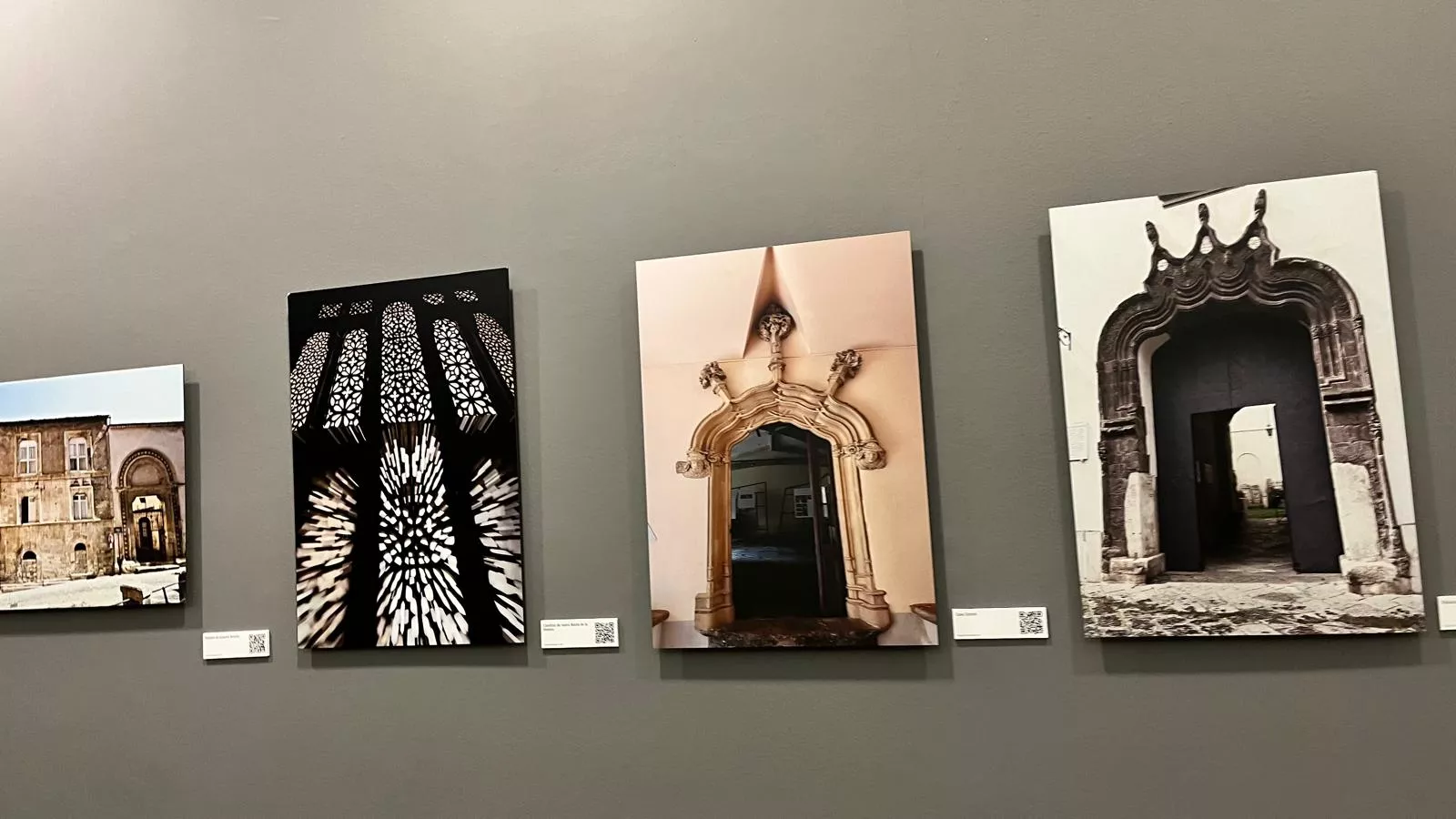 Inauguración en el Museo de Huesca de la exposición “El arte de la arquitectura gótica en la Corona de Aragón”. Foto Mercedes Manterola