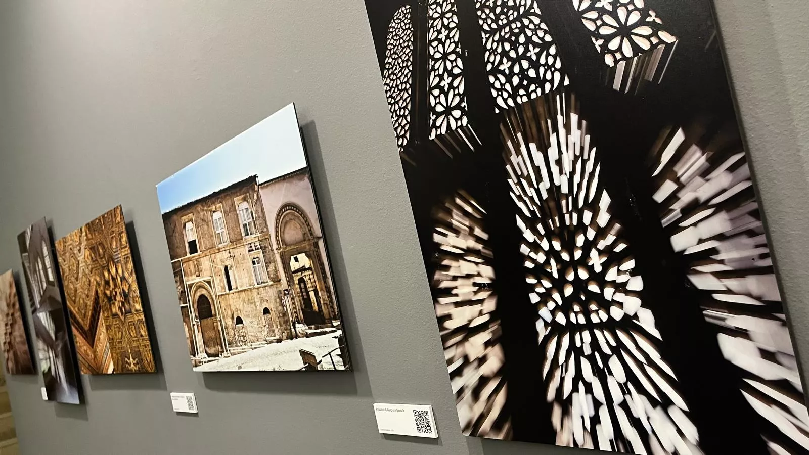Inauguración en el Museo de Huesca de la exposición “El arte de la arquitectura gótica en la Corona de Aragón”. Foto Mercedes Manterola