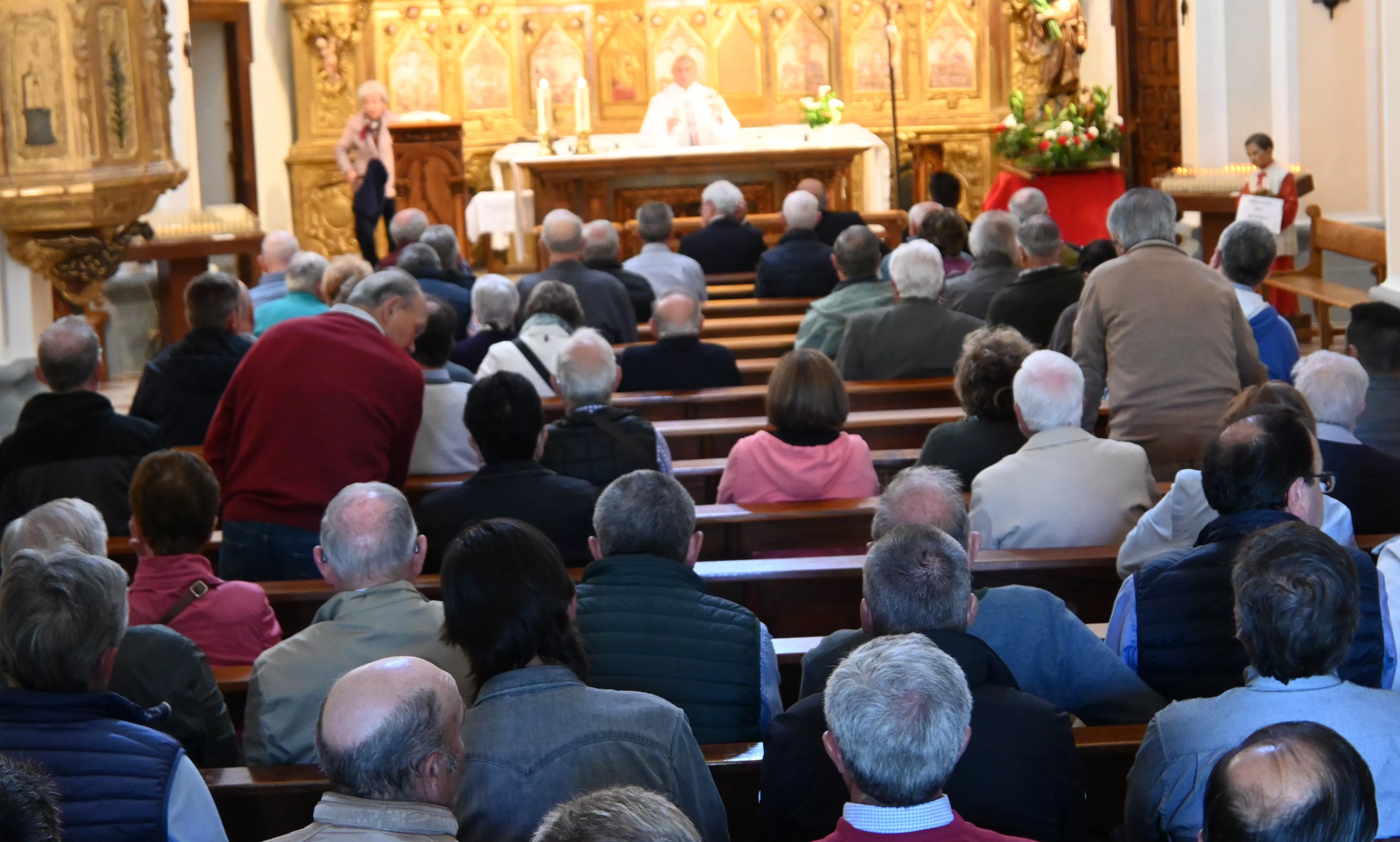 Celebración de San Isidro Labrador en Salas. Foto Carlos Jalle