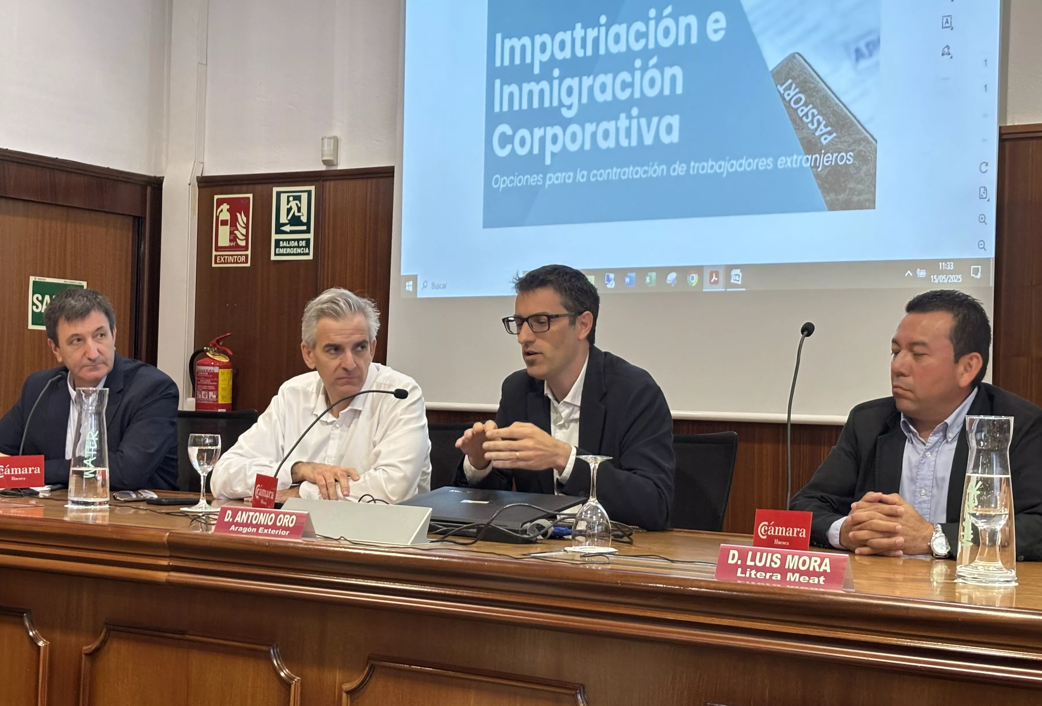 Jornada en la Cámara de Huesca sobre contratación de trabajadores extranjeros