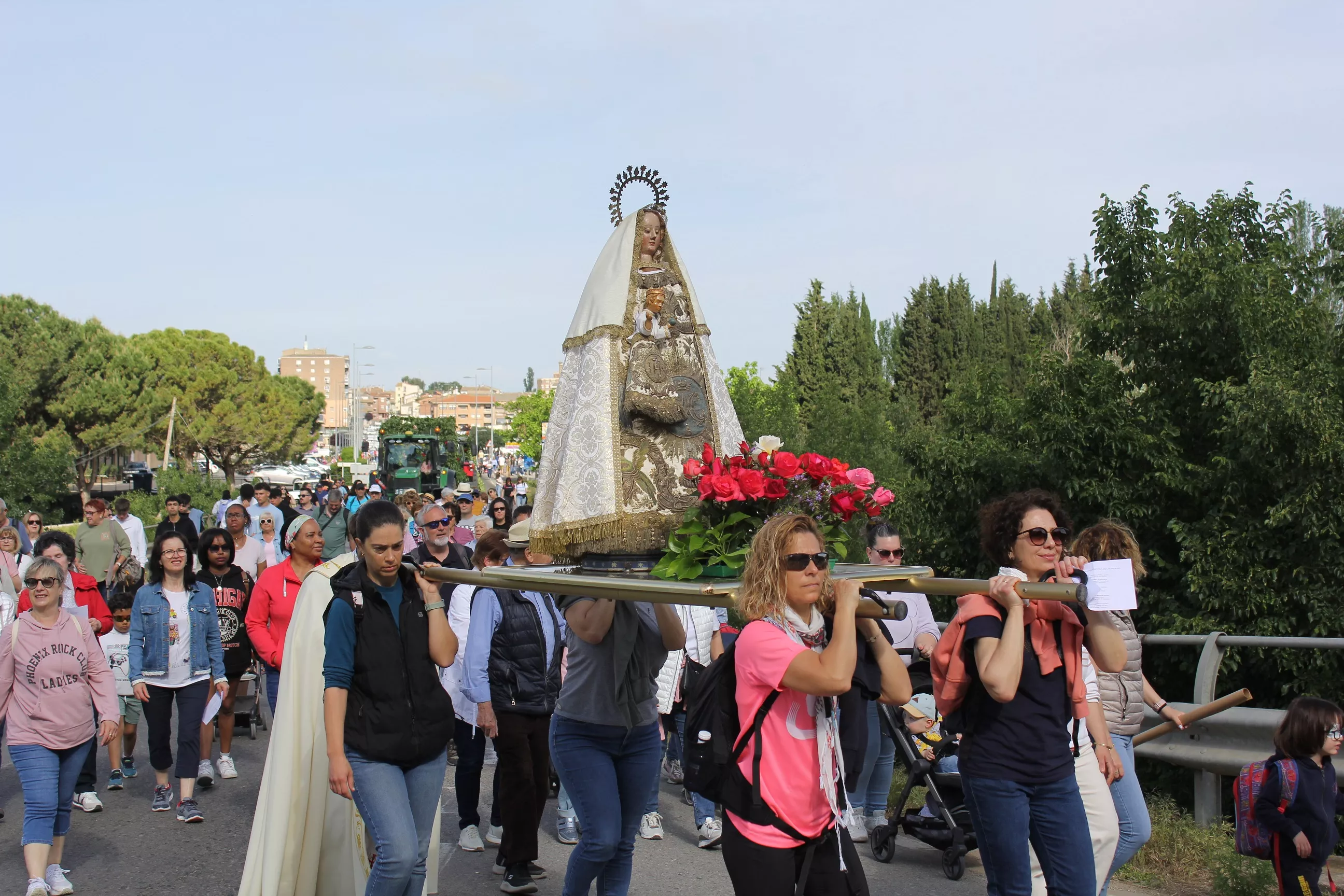 Romería de San Isidro en Sariñena.