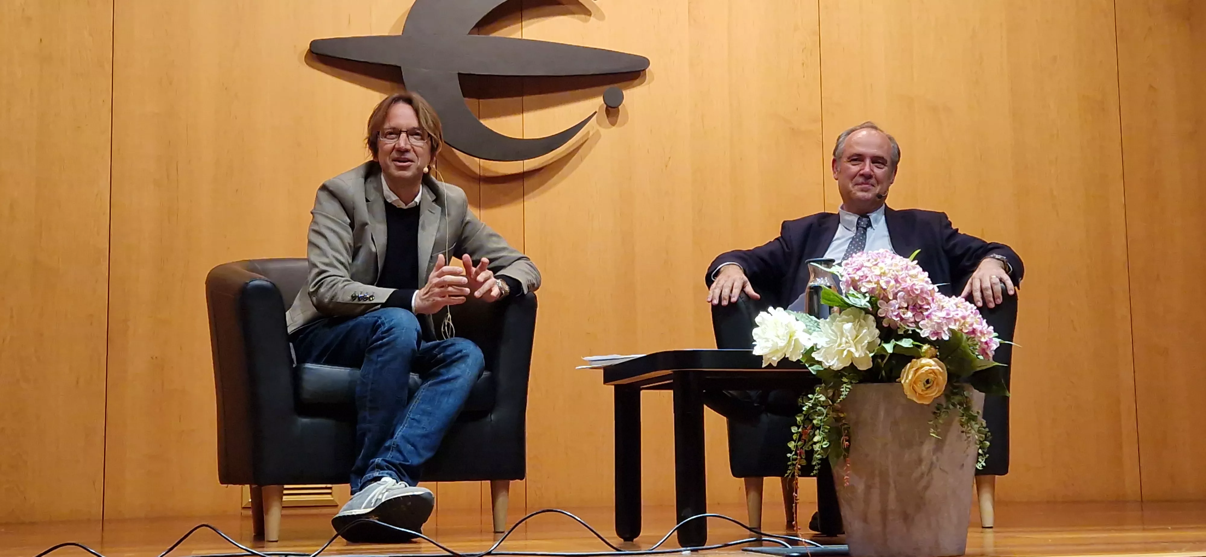 Javier Olivera y Manel Sánchez. Foto Myriam Martínez