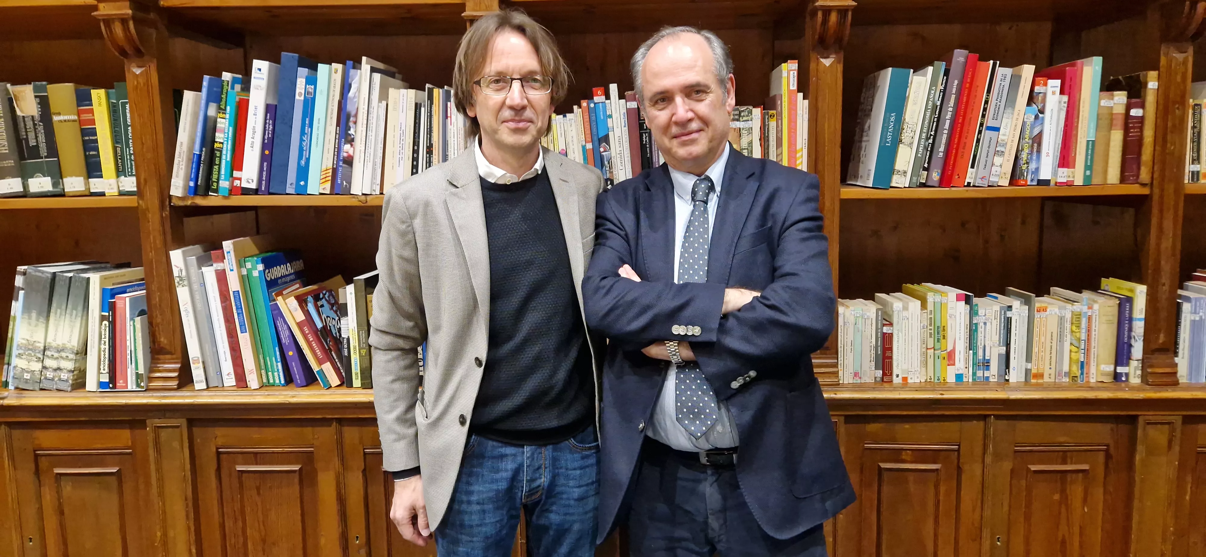 Javier Olivera y Manel Sánchez. Foto Myriam Martínez