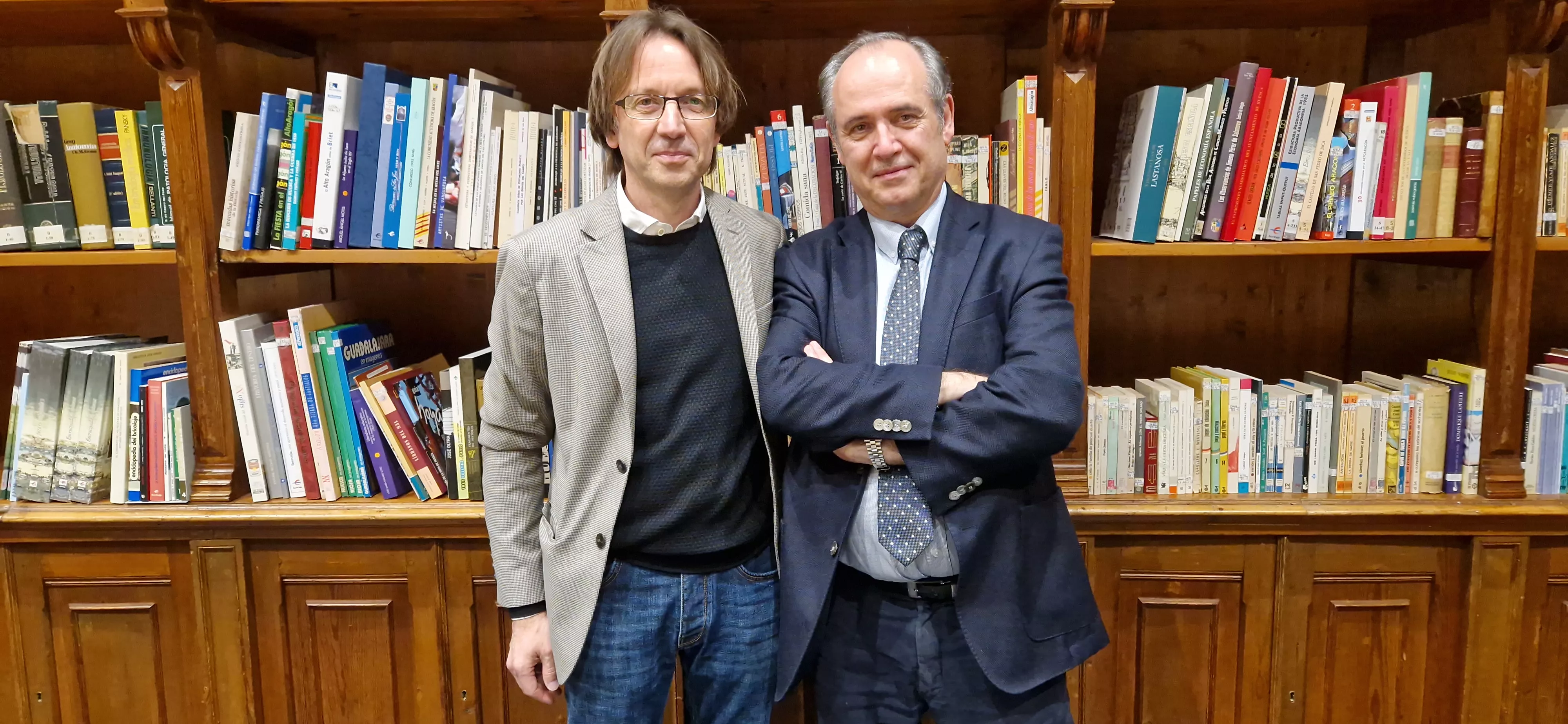 Javier Olivera y Manel Sánchez. Foto Myriam Martínez