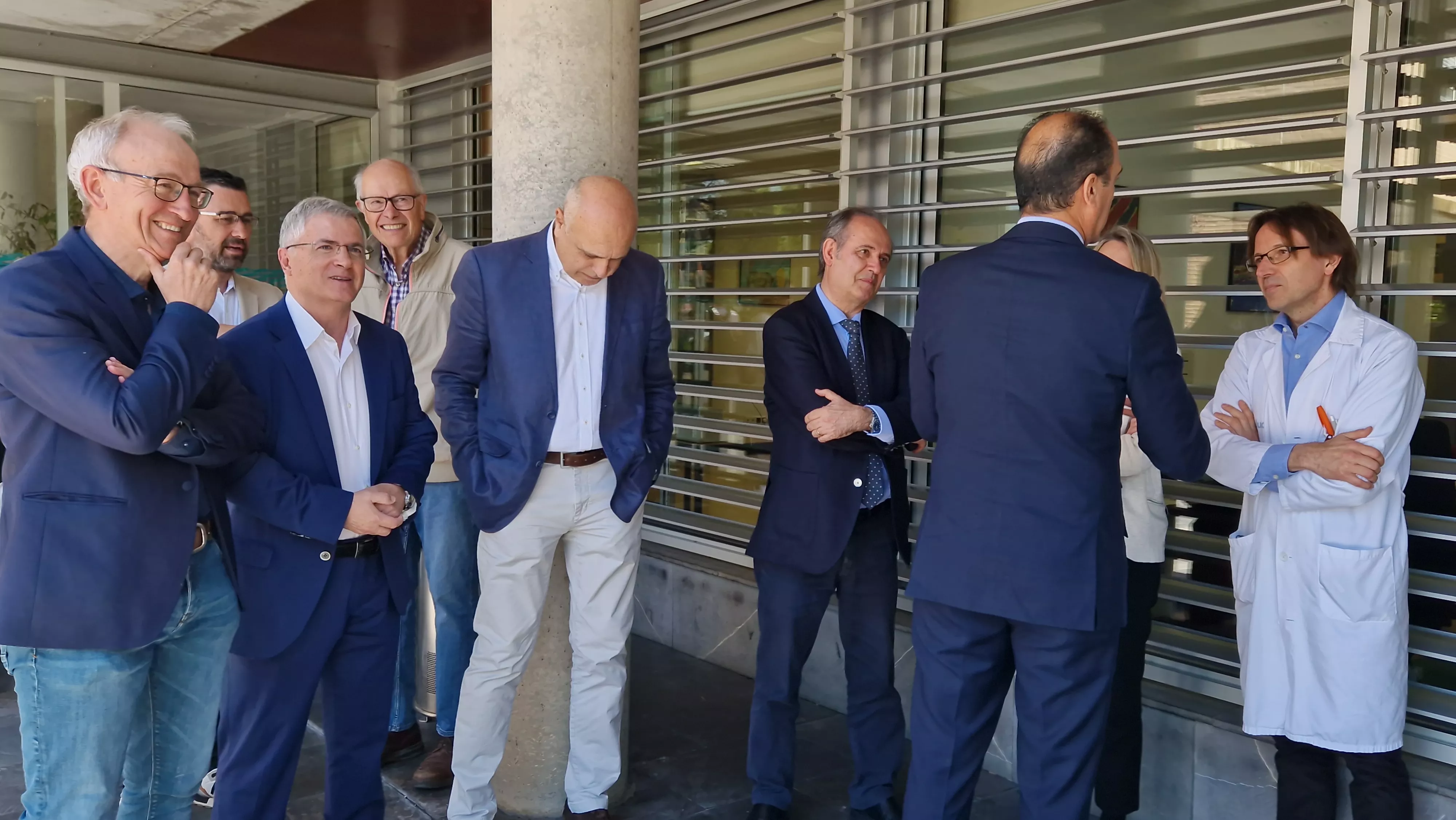 Visita a la unidad de psicogeriatría para mayores con trastornos mentales graves. Foto Myriam Martínez