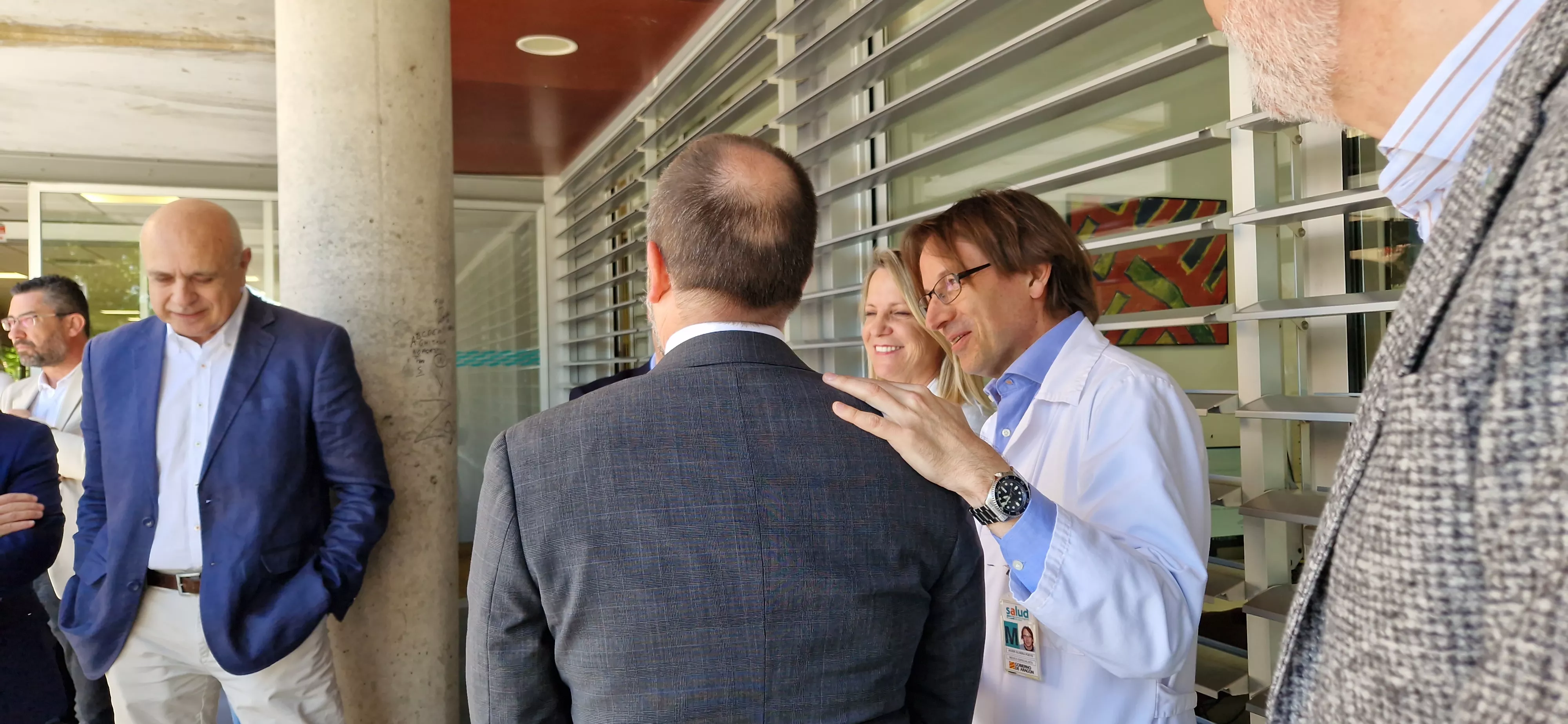 Visita a la unidad de psicogeriatría para mayores con trastornos mentales graves. Foto Myriam Martínez