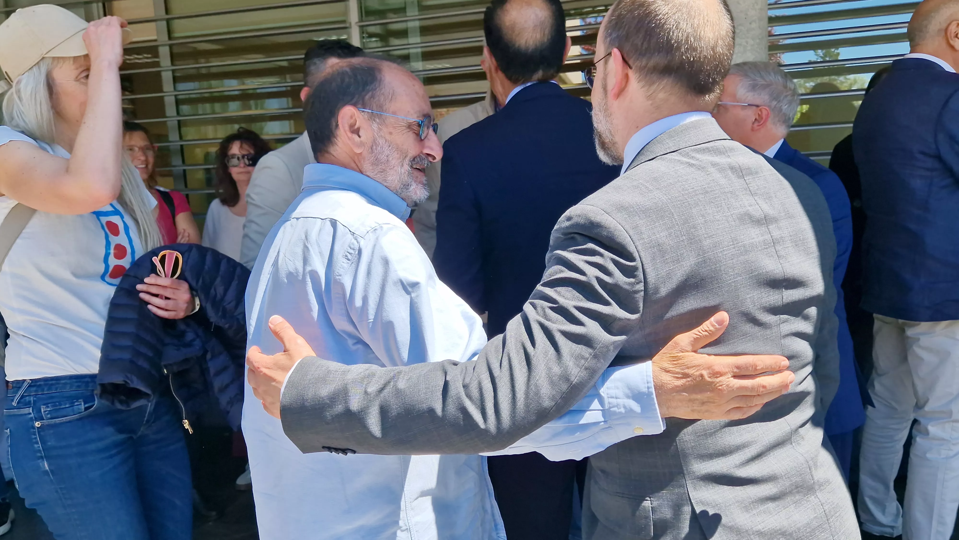 Visita a la unidad de psicogeriatría para mayores con trastornos mentales graves. Foto Myriam Martínez