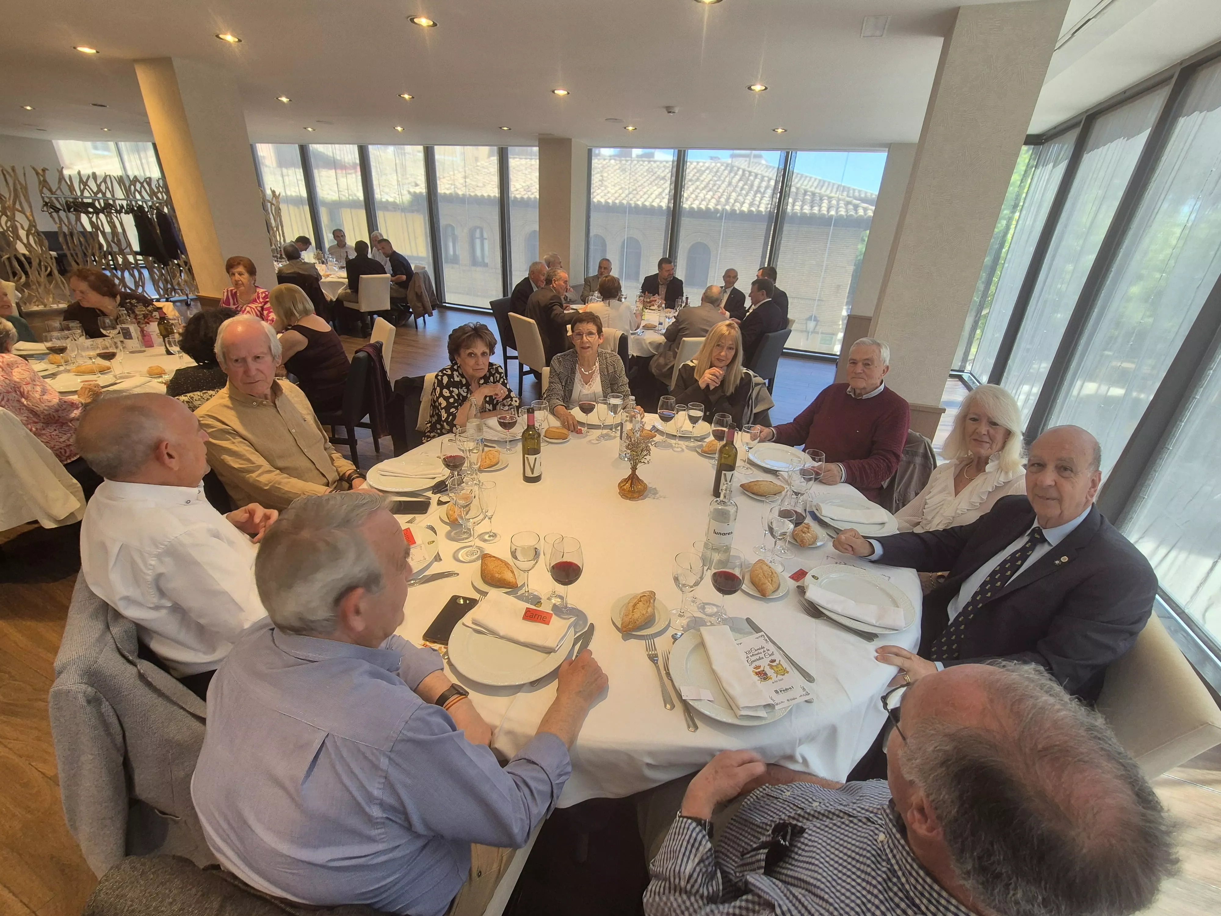 Celebración del 181 aniversario de la Guardia Civil en la Comandancia de Huesca. Foto José Manuel Ballarín