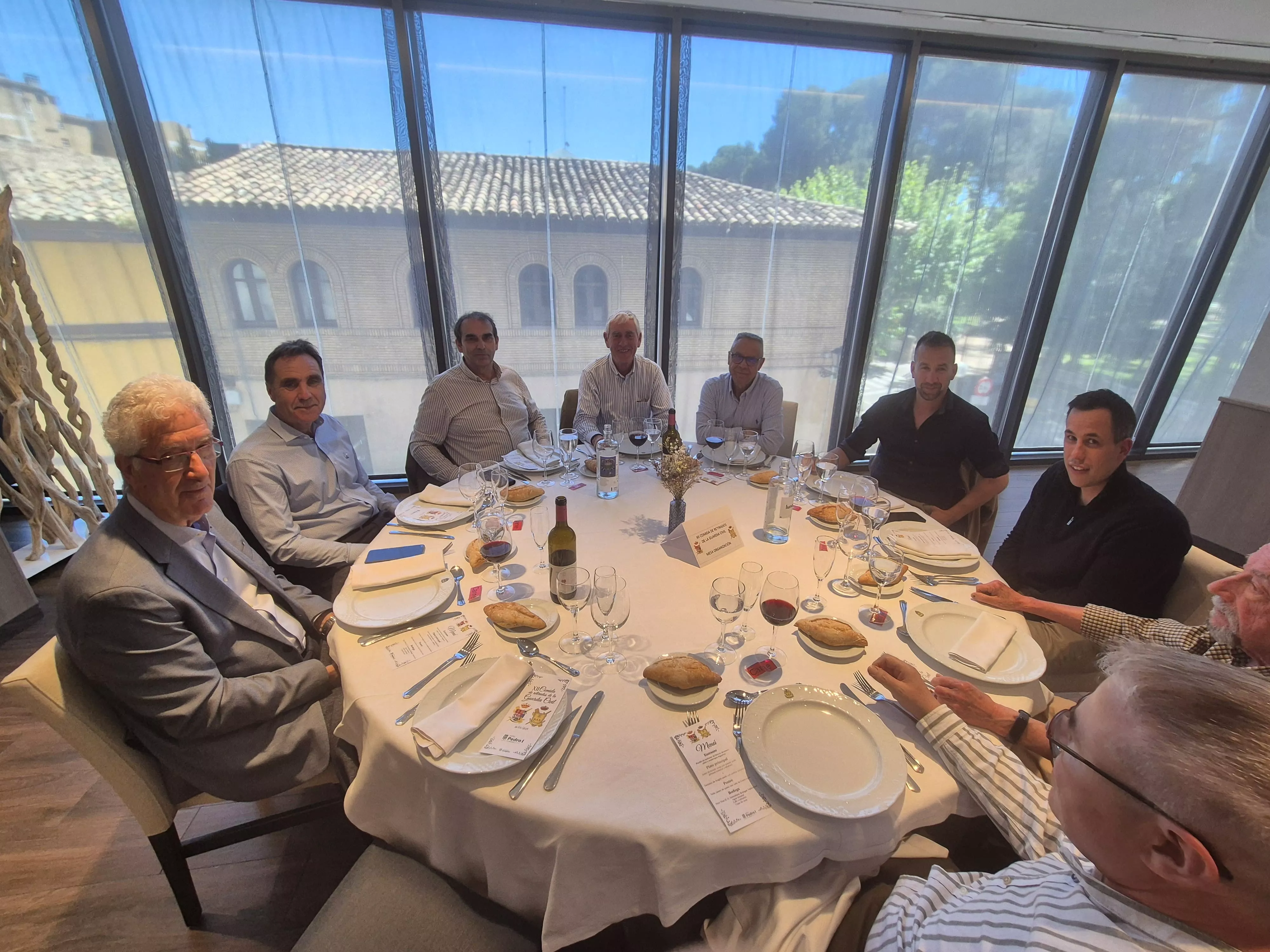 Celebración del 181 aniversario de la Guardia Civil en la Comandancia de Huesca. Foto José Manuel Ballarín