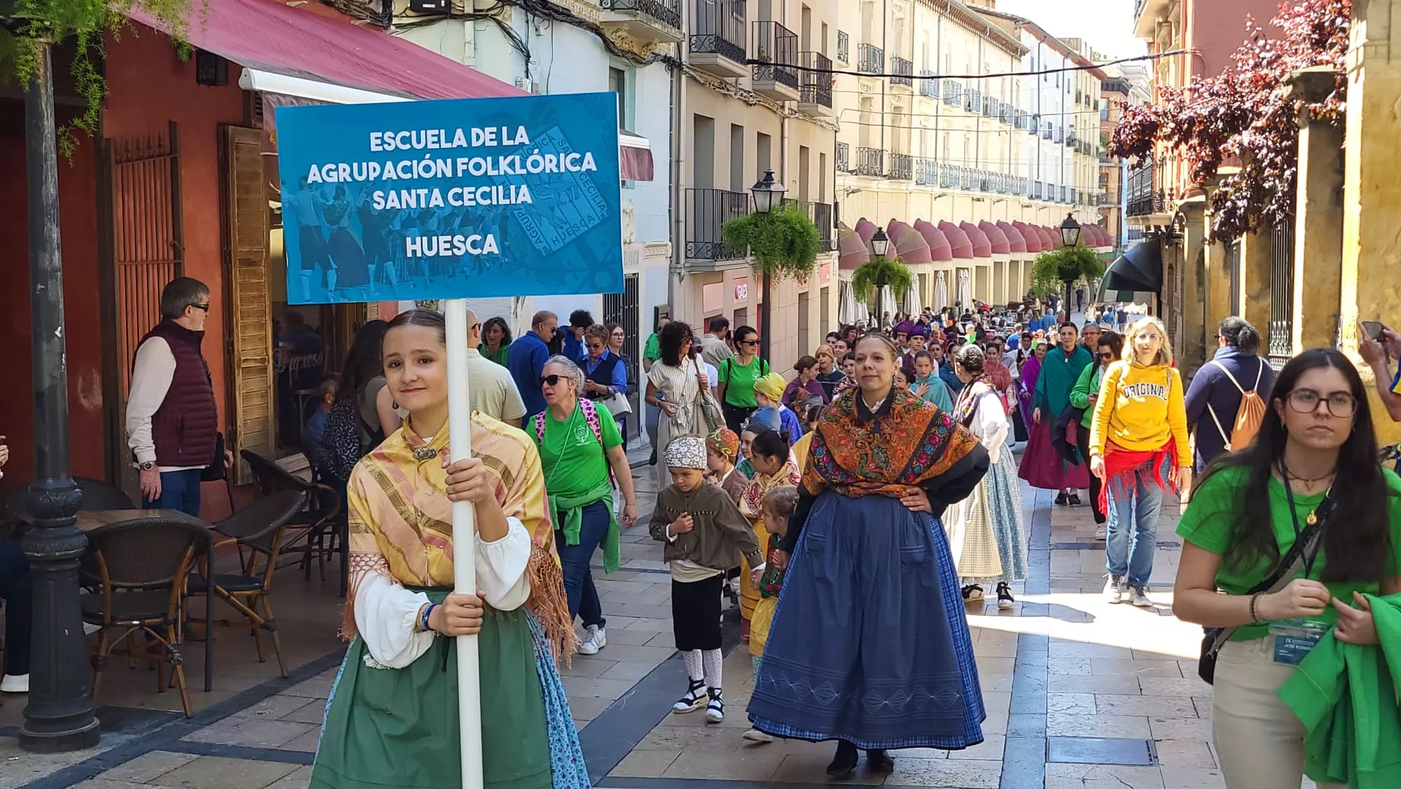 Encuentro de Escuelas de Folclore José Rodríguez en Huesca
