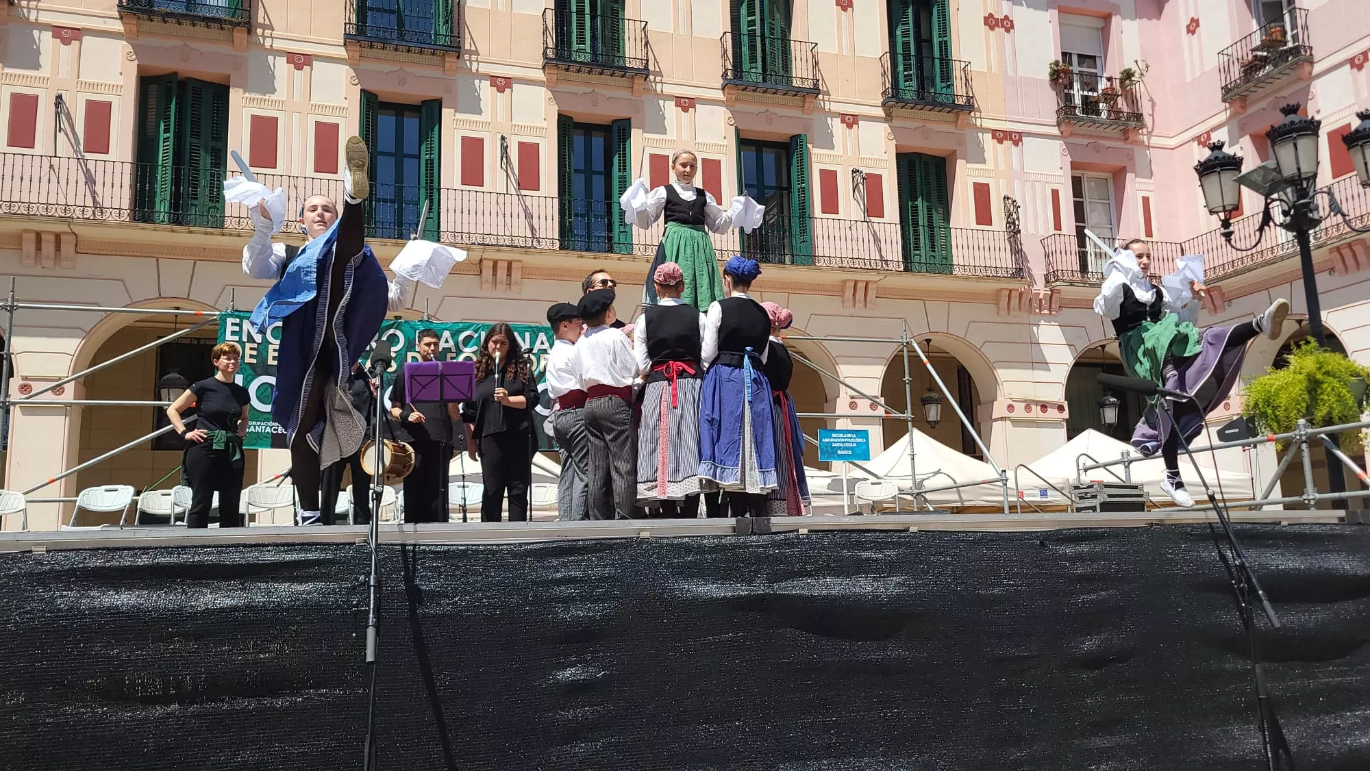 Encuentro de Escuelas de Folclore José Rodríguez en Huesca