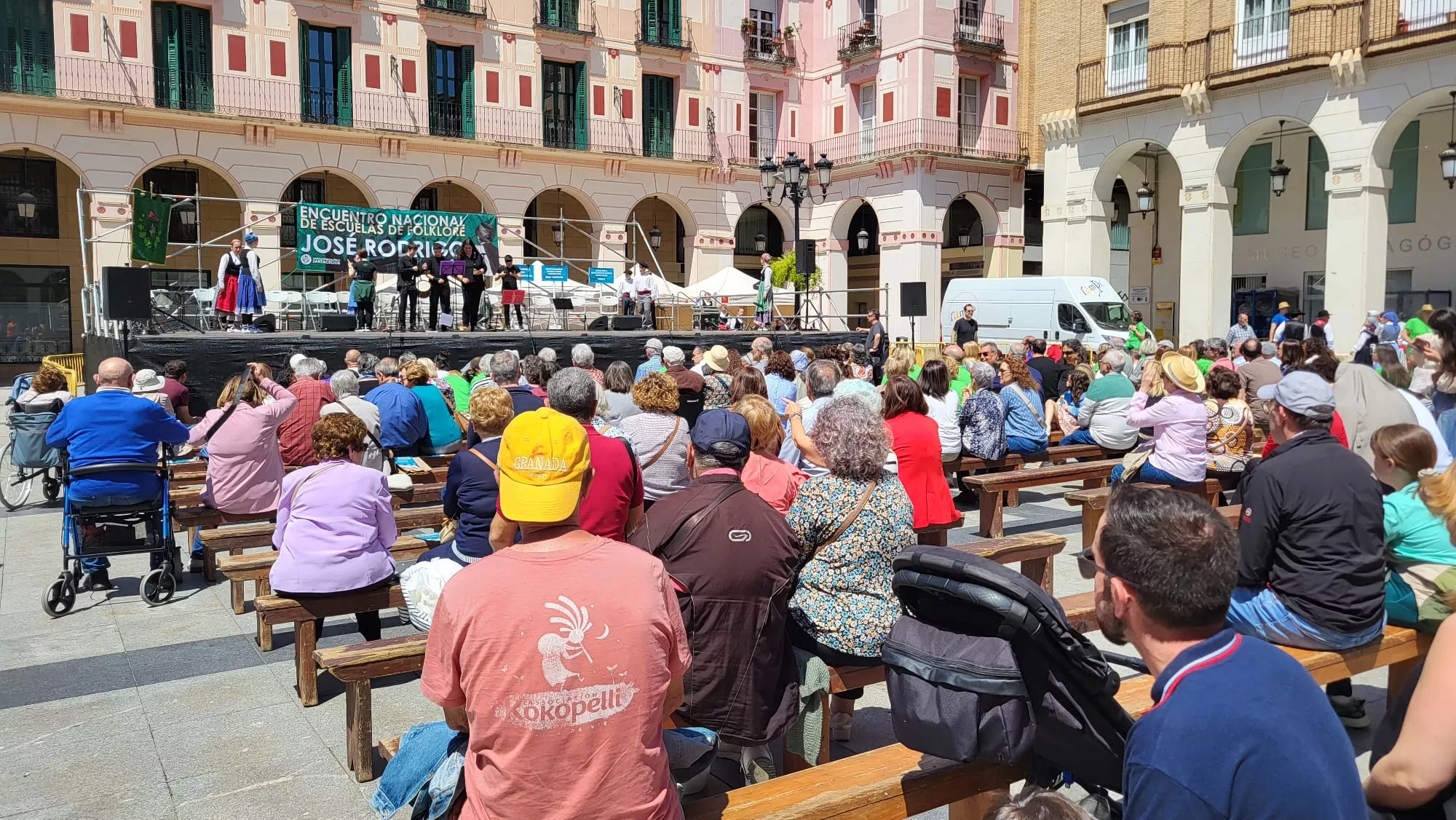 Encuentro de Escuelas de Folclore José Rodríguez en Huesca