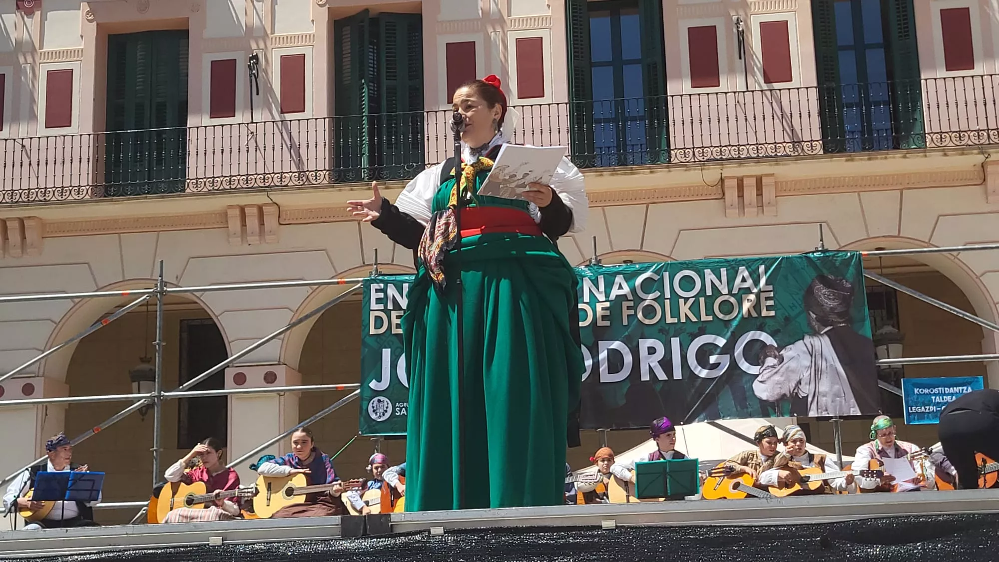 Encuentro de Escuelas de Folclore José Rodríguez en Huesca