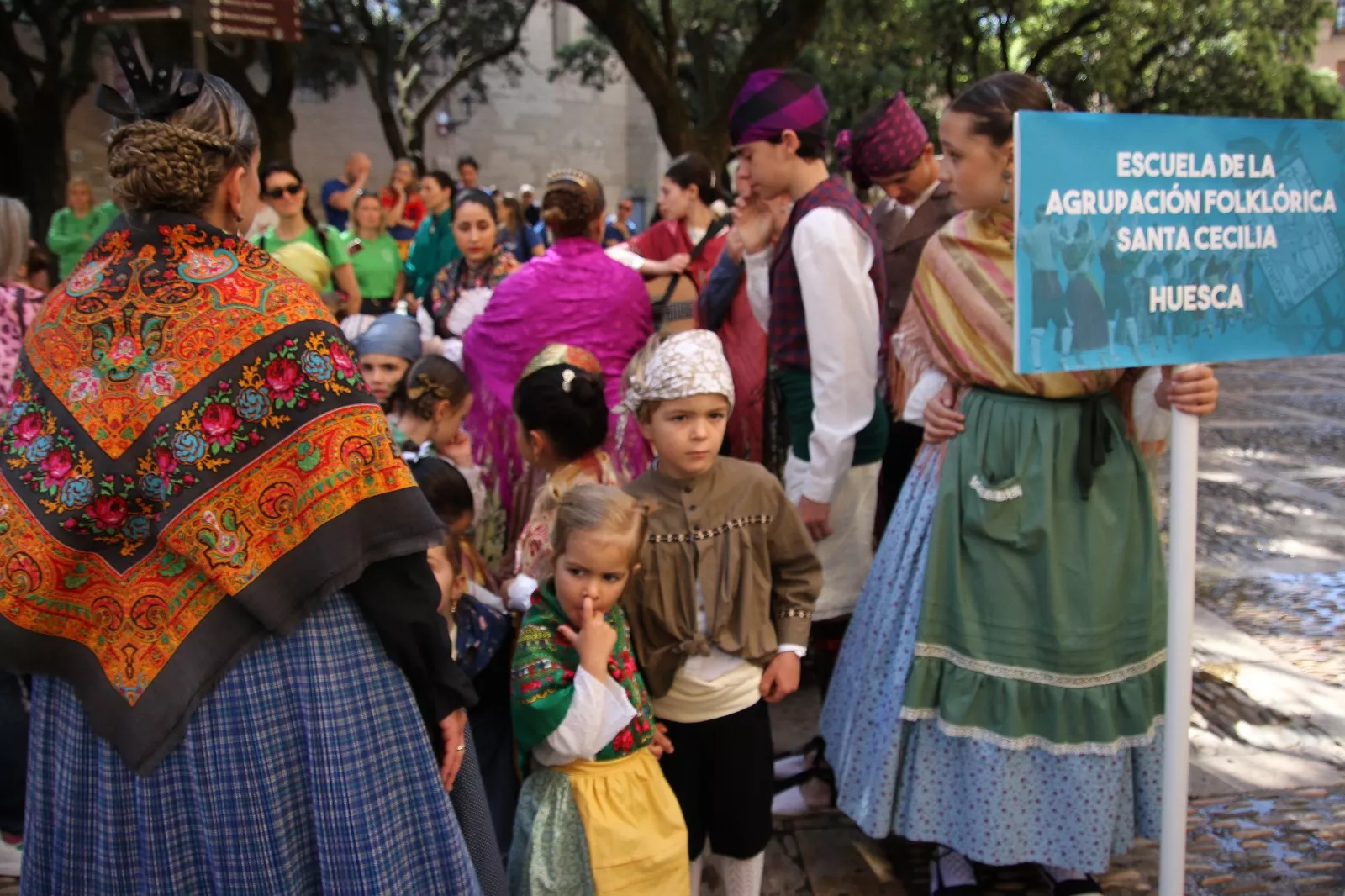 Encuentro de Escuelas de Folclore José Rodríguez en Huesca. Foto Carlos Neofato