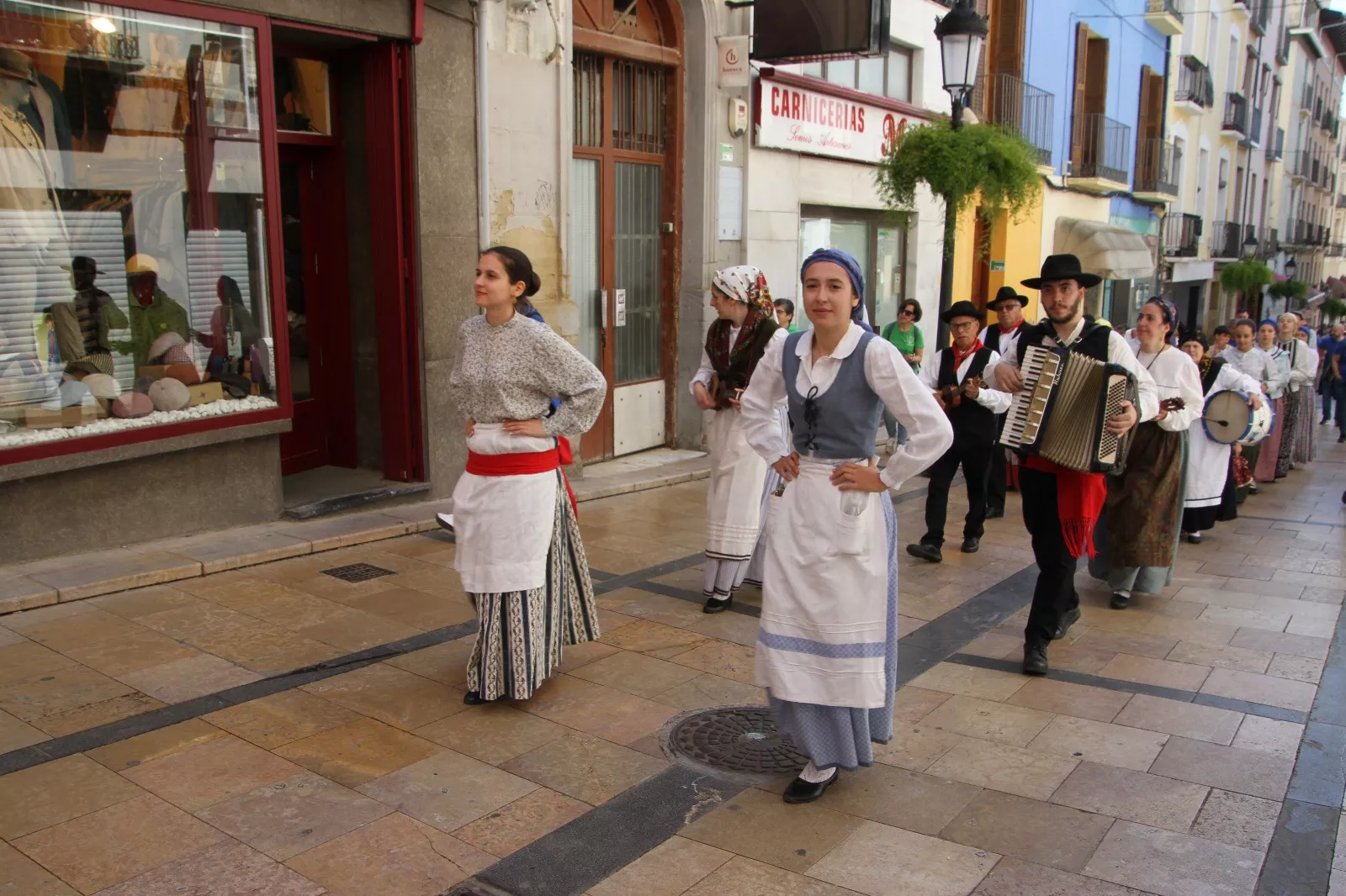 Encuentro de Escuelas de Folclore José Rodríguez en Huesca. Foto Carlos Neofato