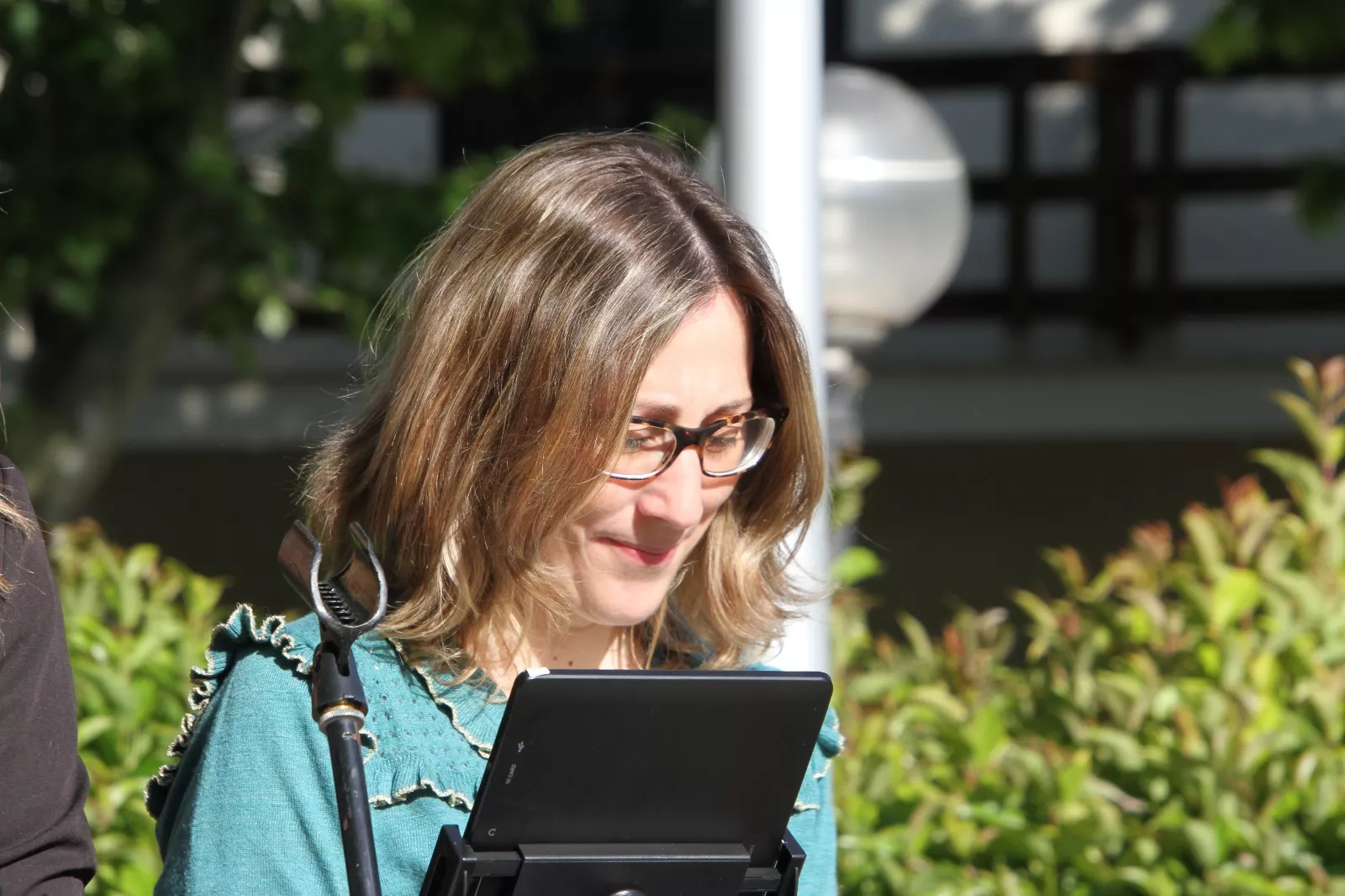 Sácame a Bailar versión verano en el Parque de Huesca. Foto Carlos Neofato